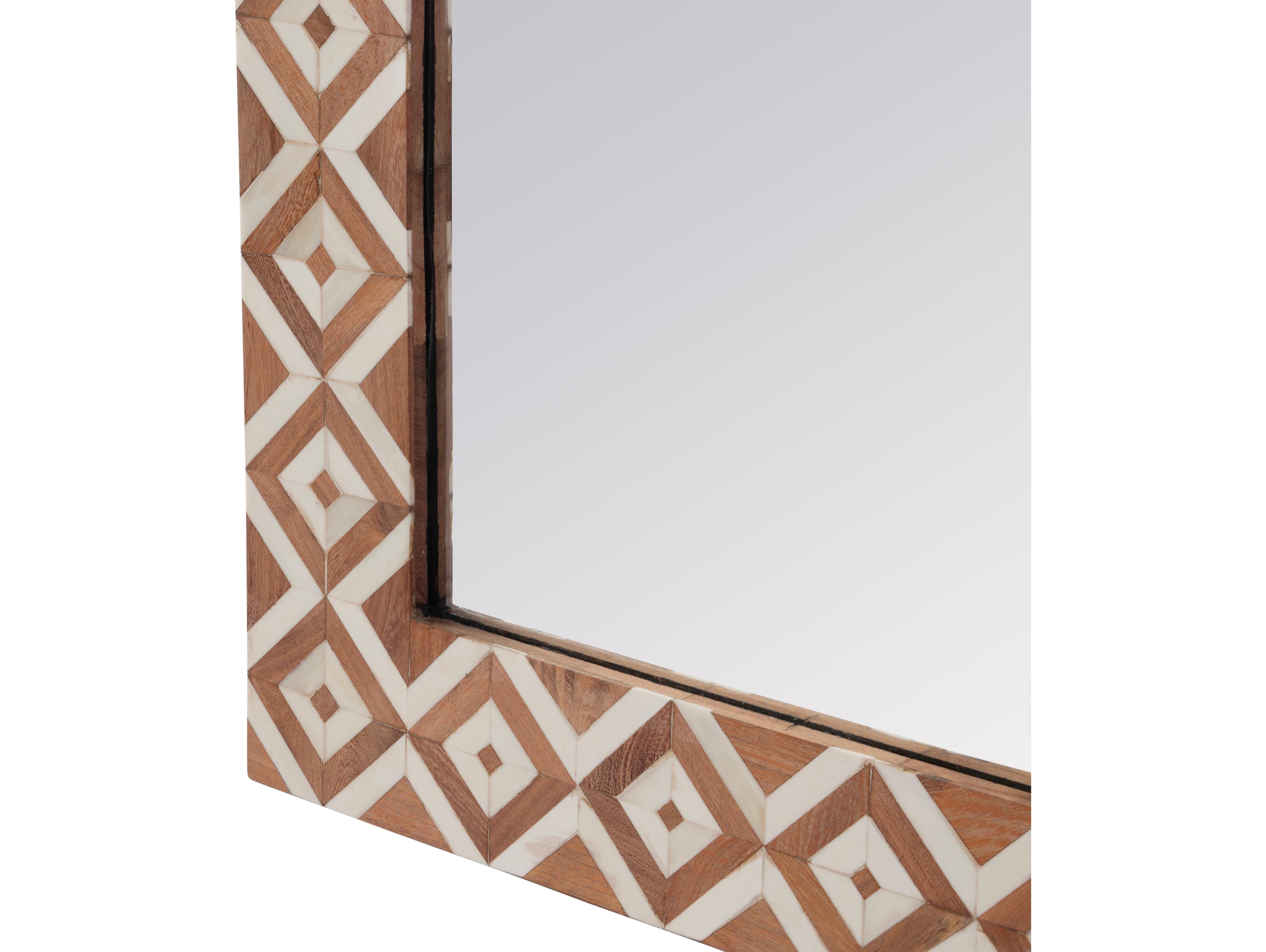 Butler Verona Brown Rectangular Wall Mirror