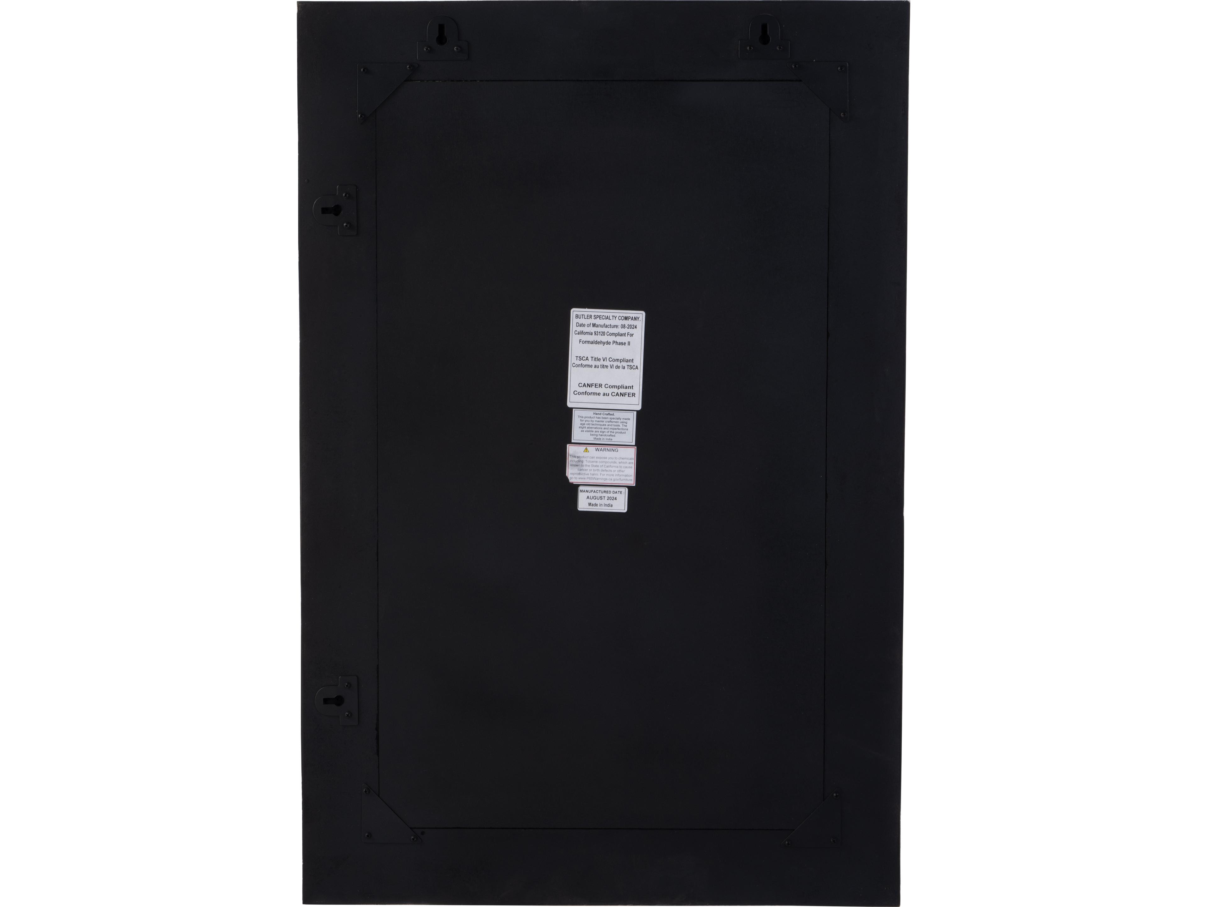 Butler Verona Brown Rectangular Wall Mirror