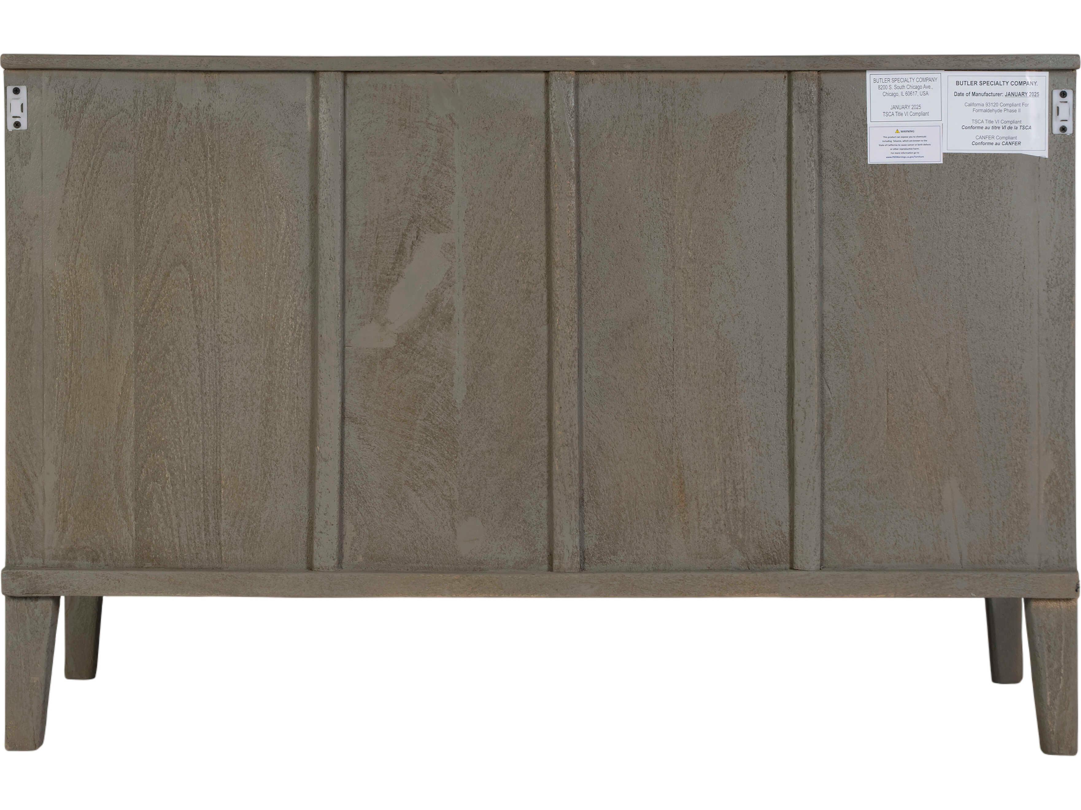 Butler Rockport 3-Drawers Mango Wood Dresser