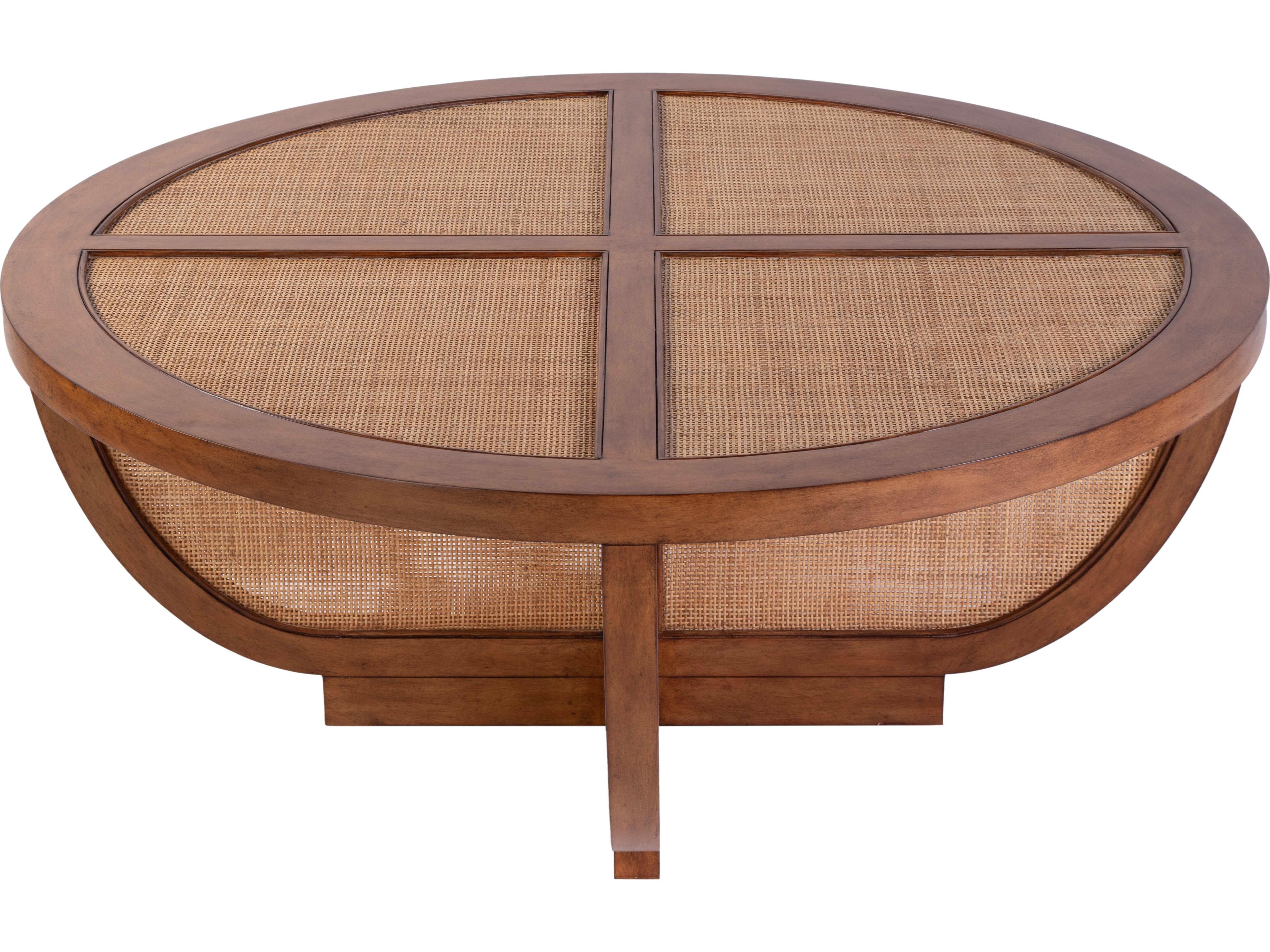 Butler Bali Breeze Round Wood Brown Coffee Table