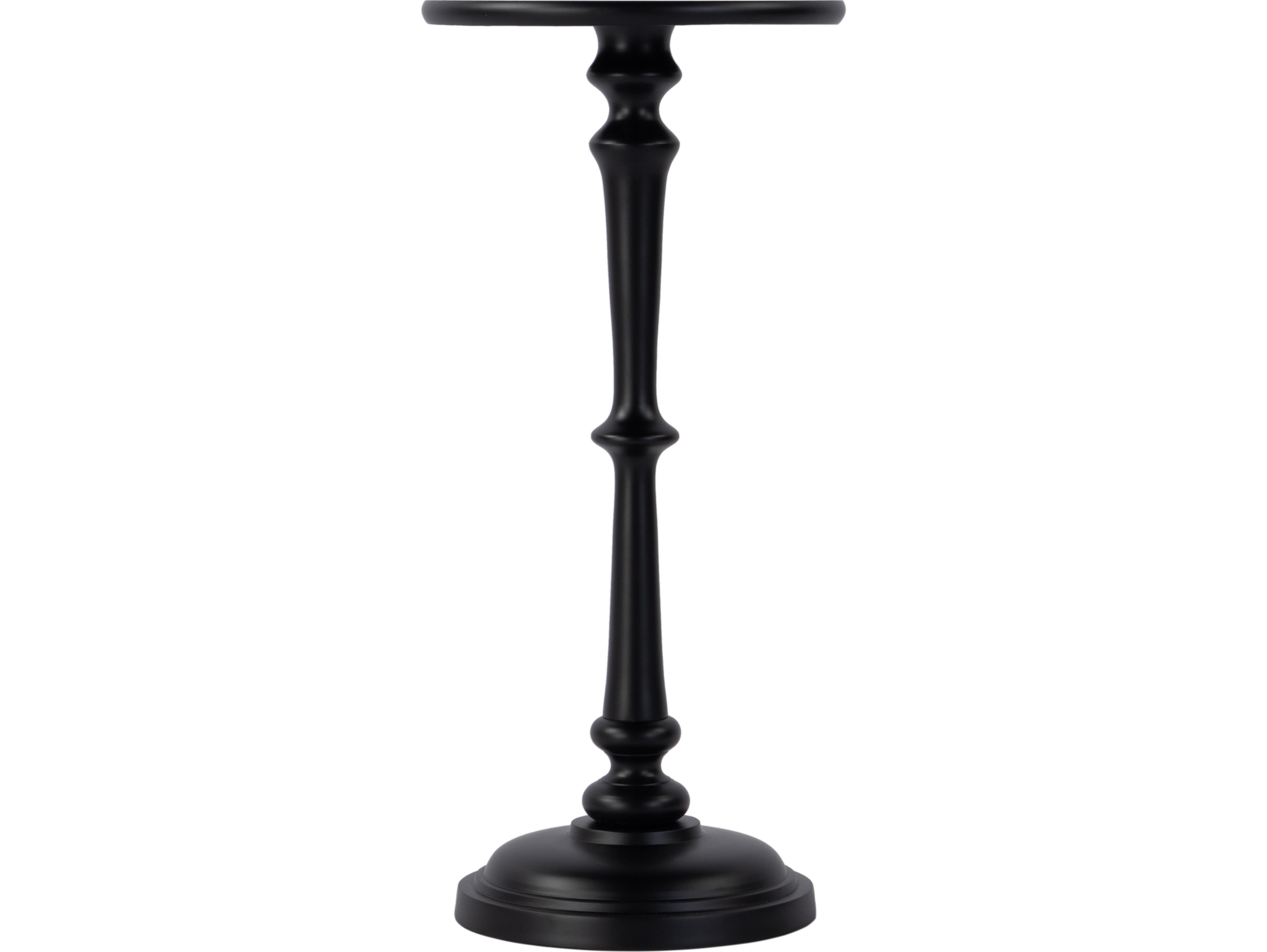 Butler Alisa Round Metal Bronze End Table