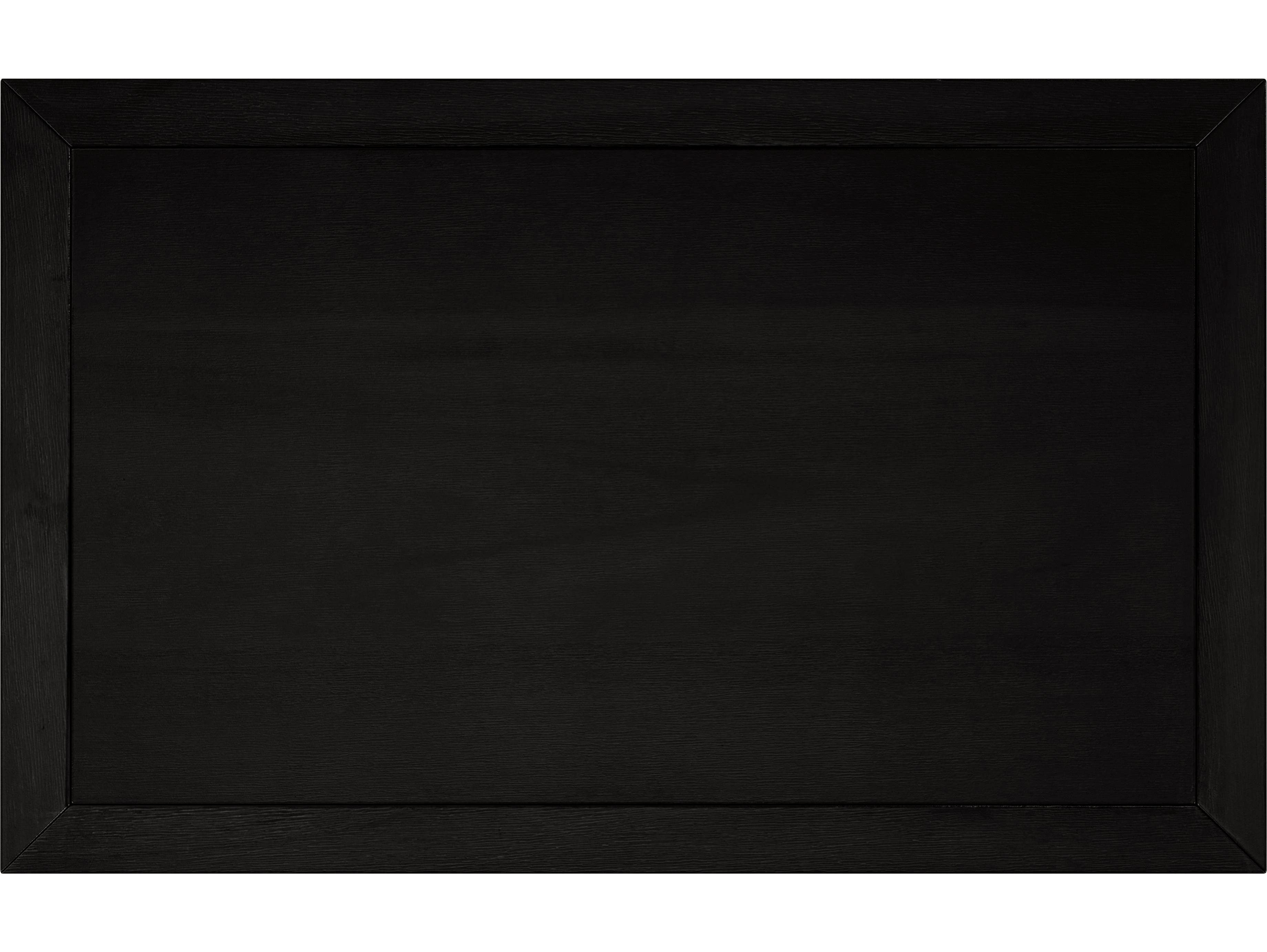 Butler Nora 3-Drawers Black Acacia Wood Nightstand