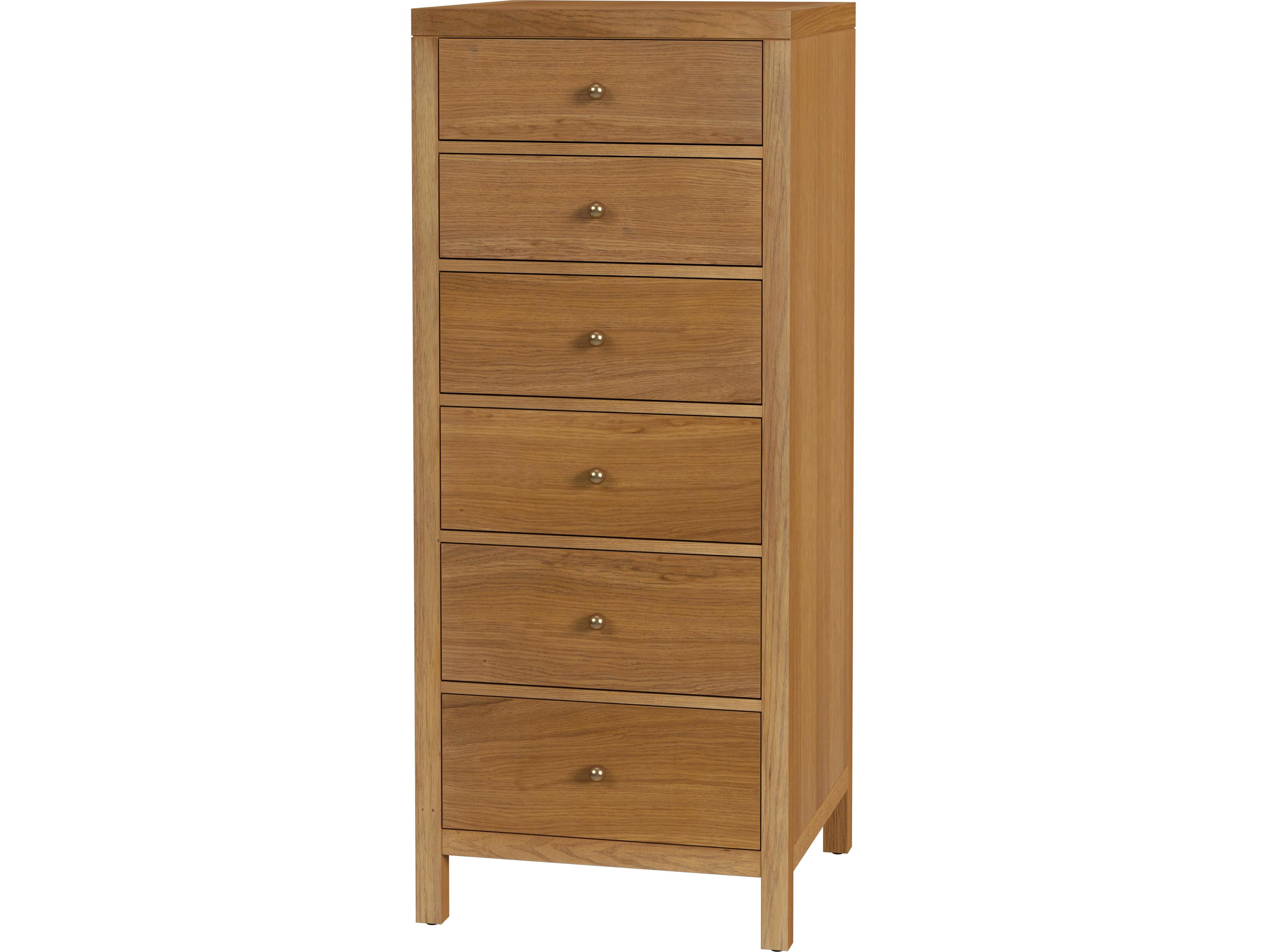 Butler Nora 6-Drawers Acacia Wood Dresser