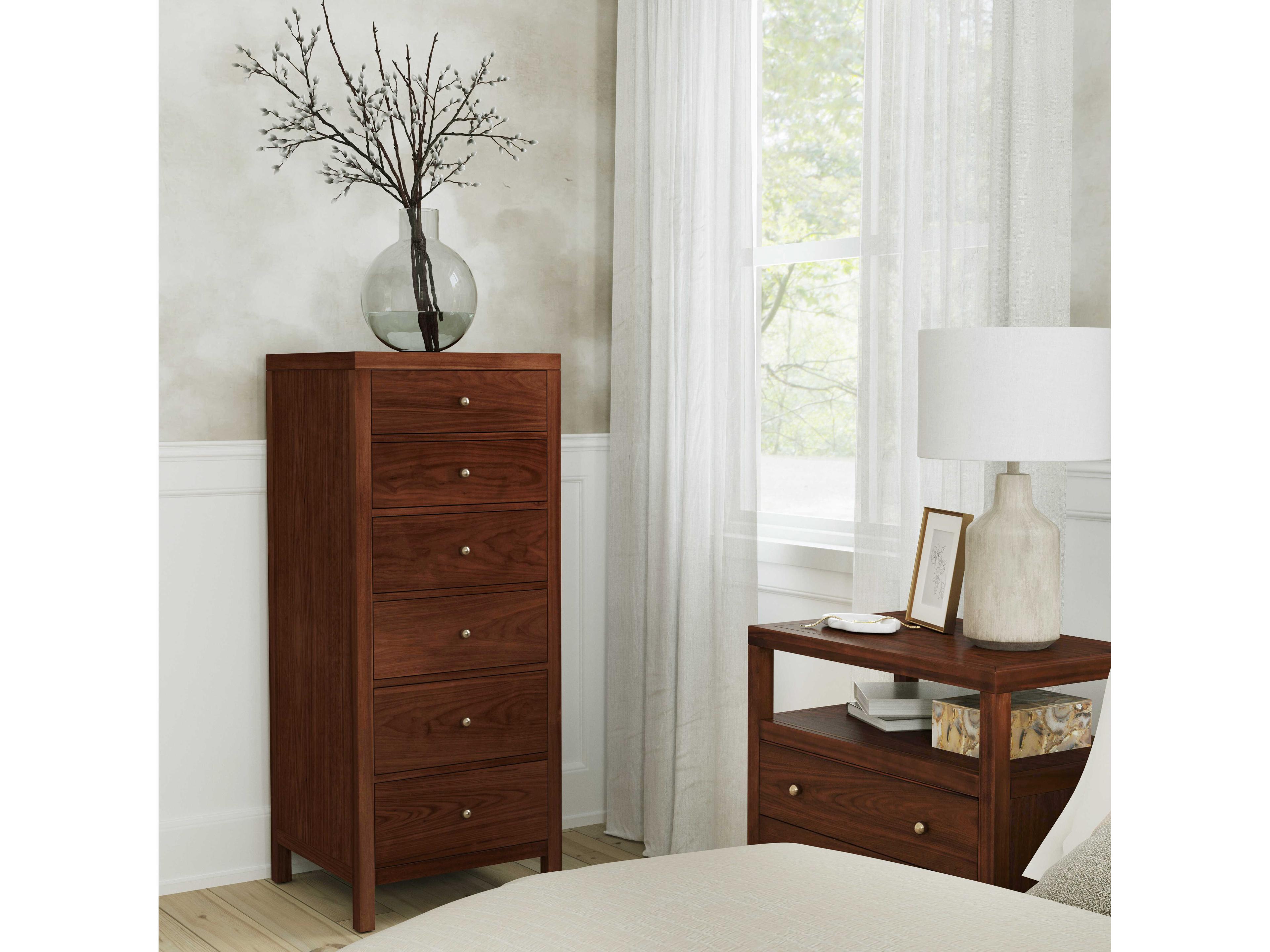 Butler Nora Walnut Brown Acacia Wood Accent Chest