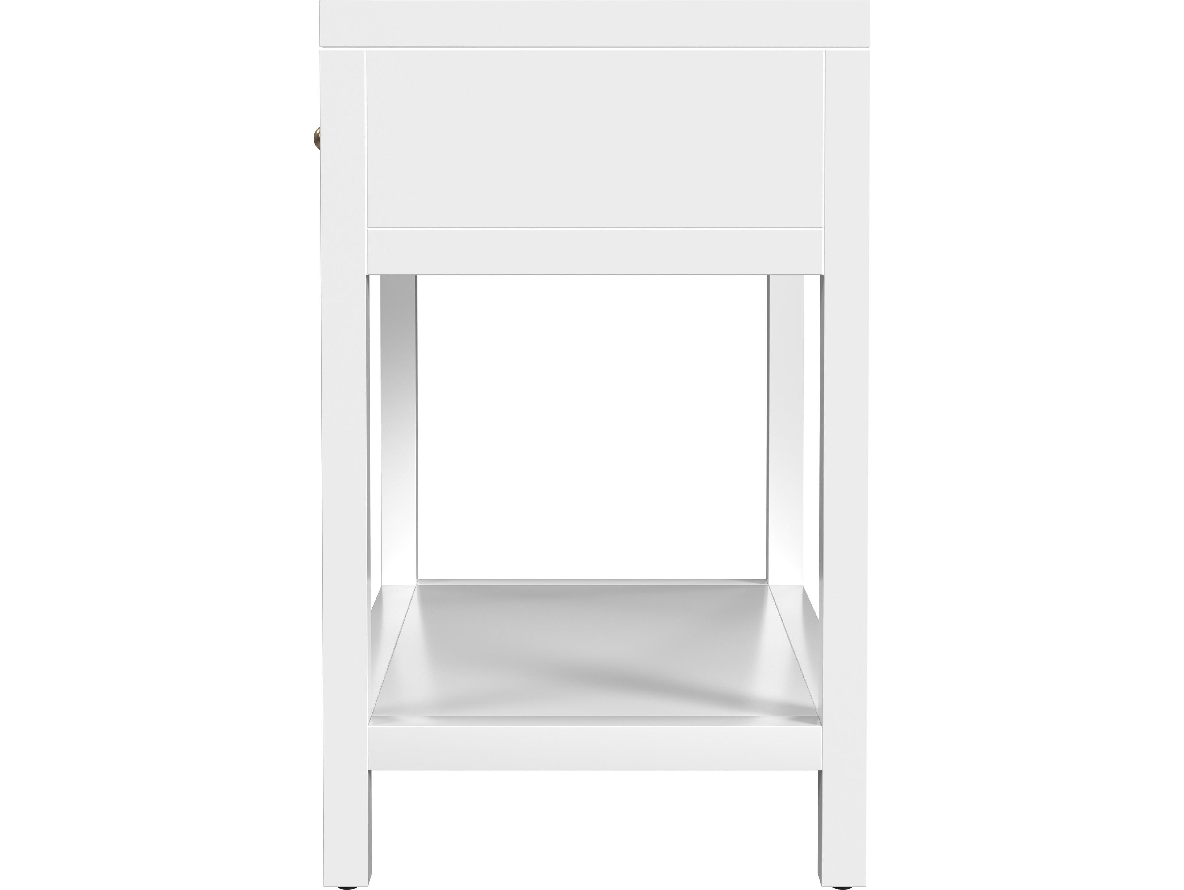 Butler Nora 1-Drawer Acacia Wood Nightstand