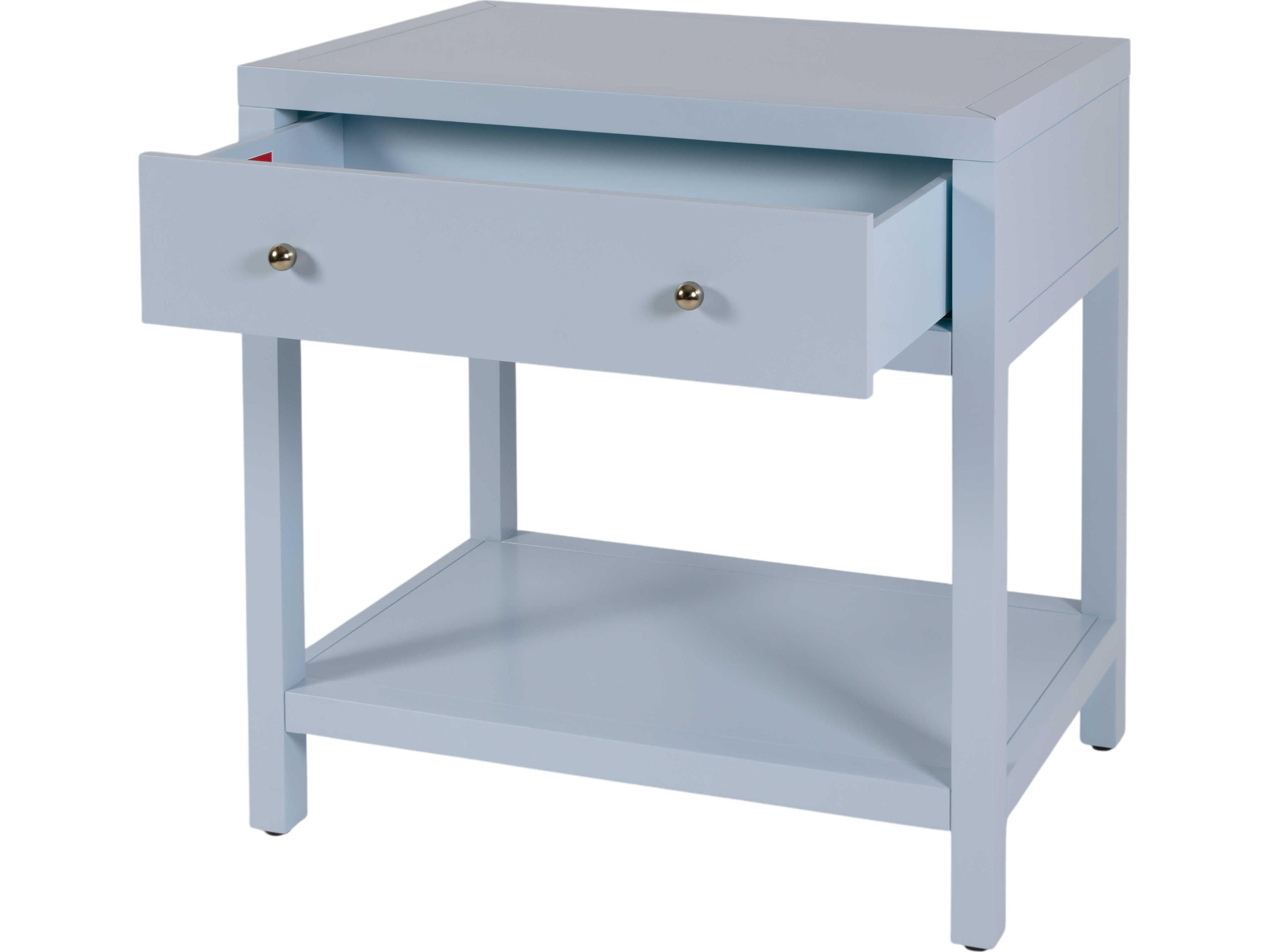 Butler Nora 1-Drawer Acacia Wood Nightstand