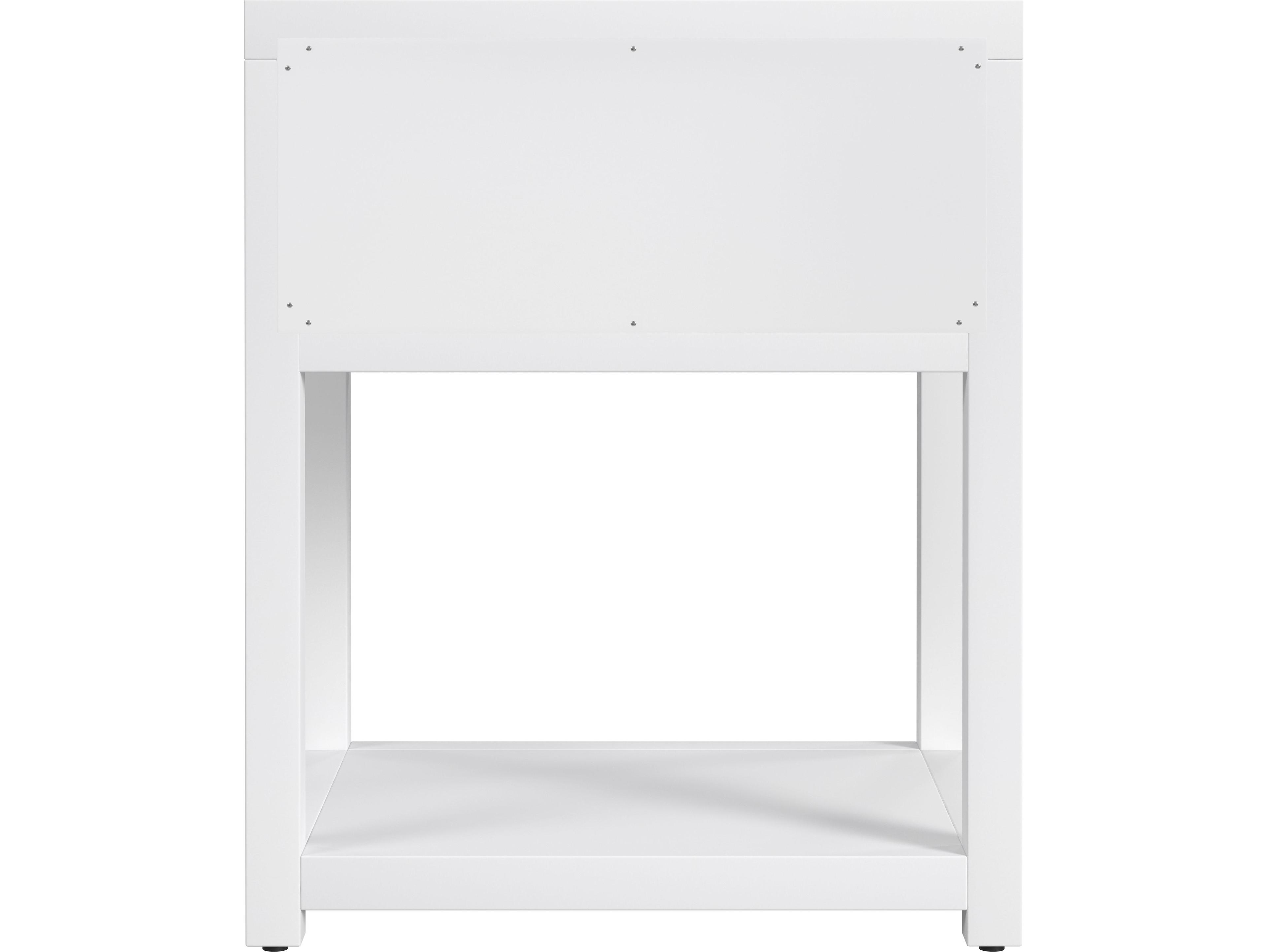 Butler Nora 1-Drawer Acacia Wood Nightstand