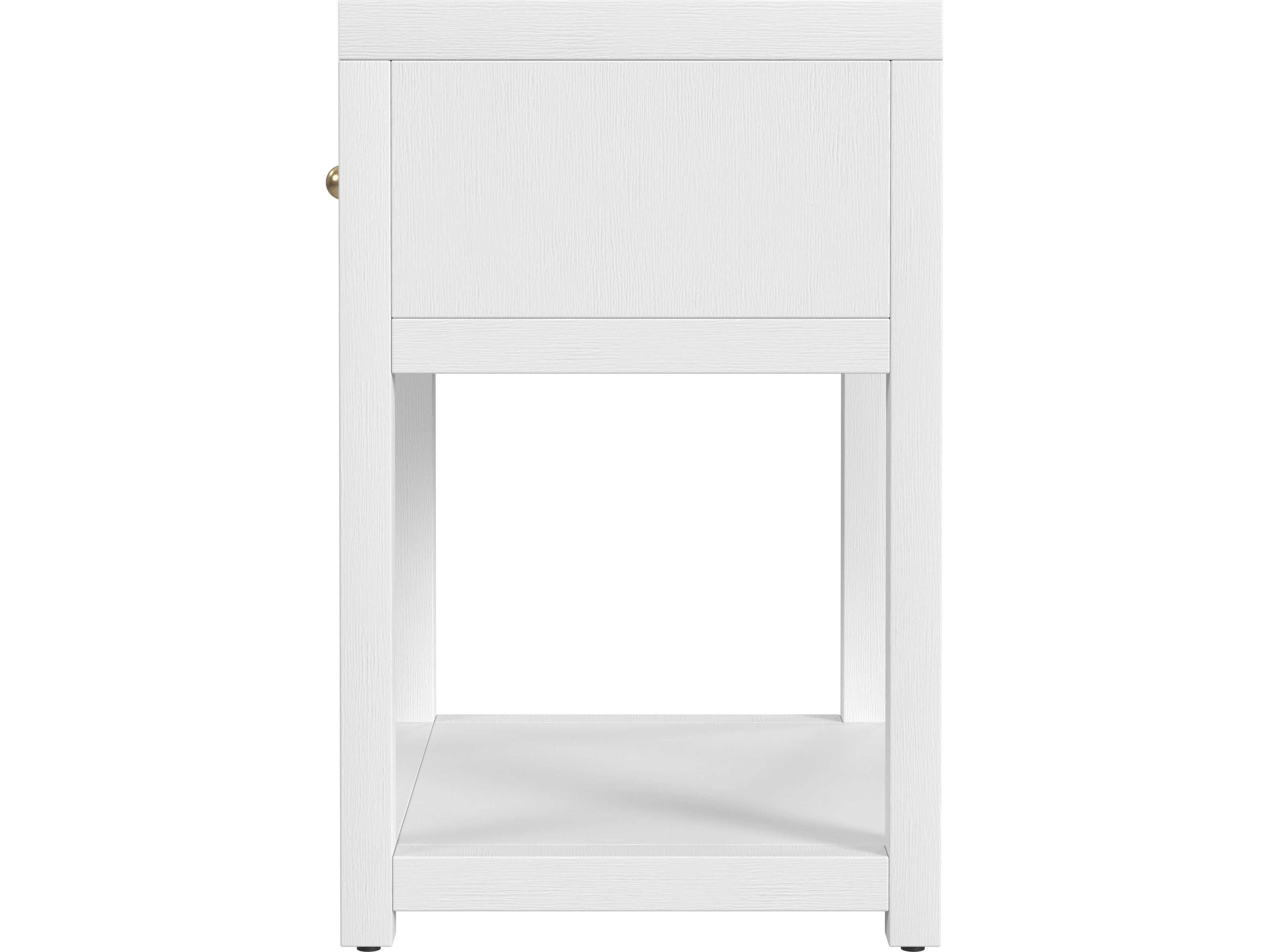 Butler Nora 1-Drawer Acacia Wood Nightstand