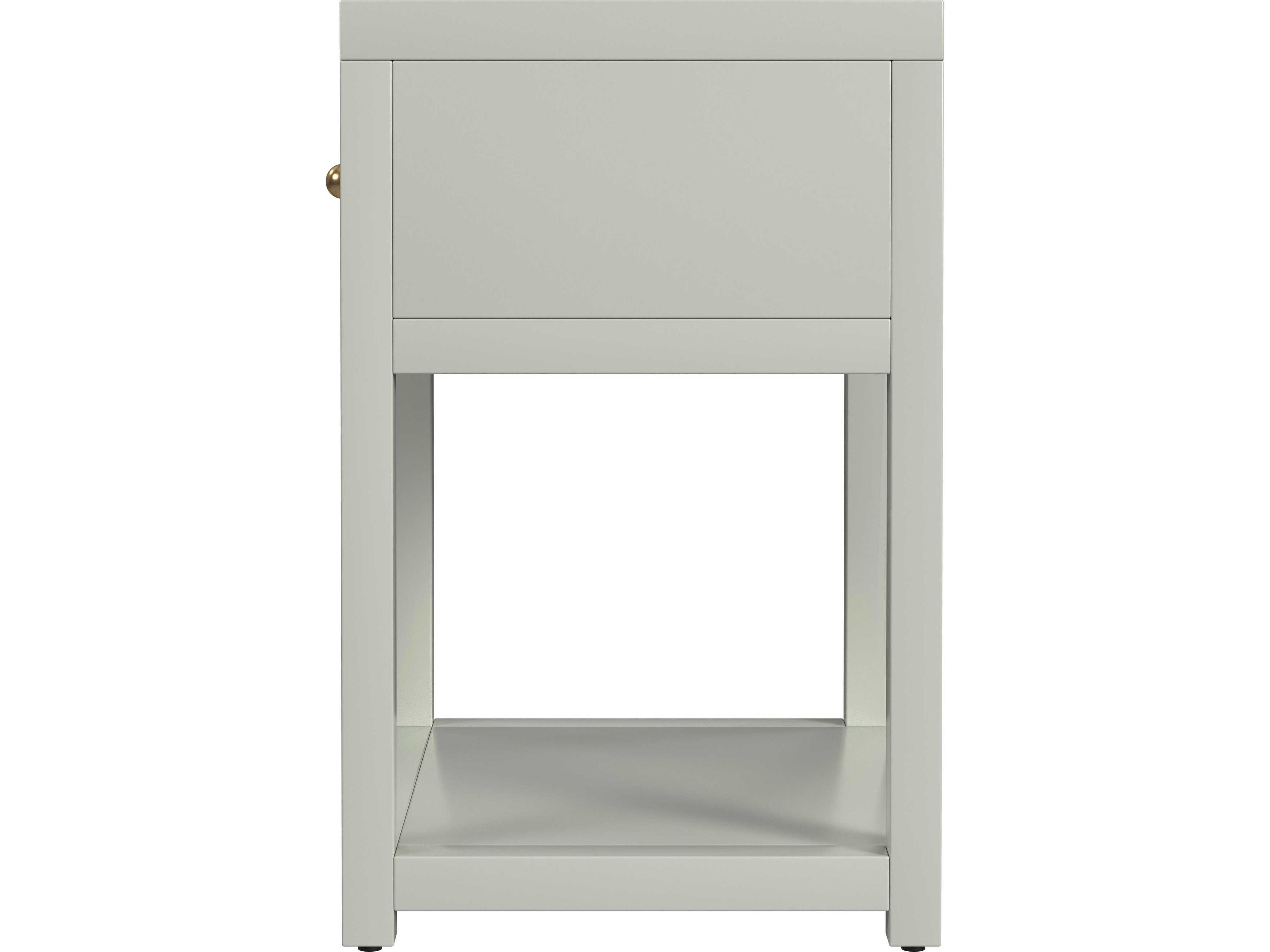 Butler Nora 1-Drawer Acacia Wood Nightstand