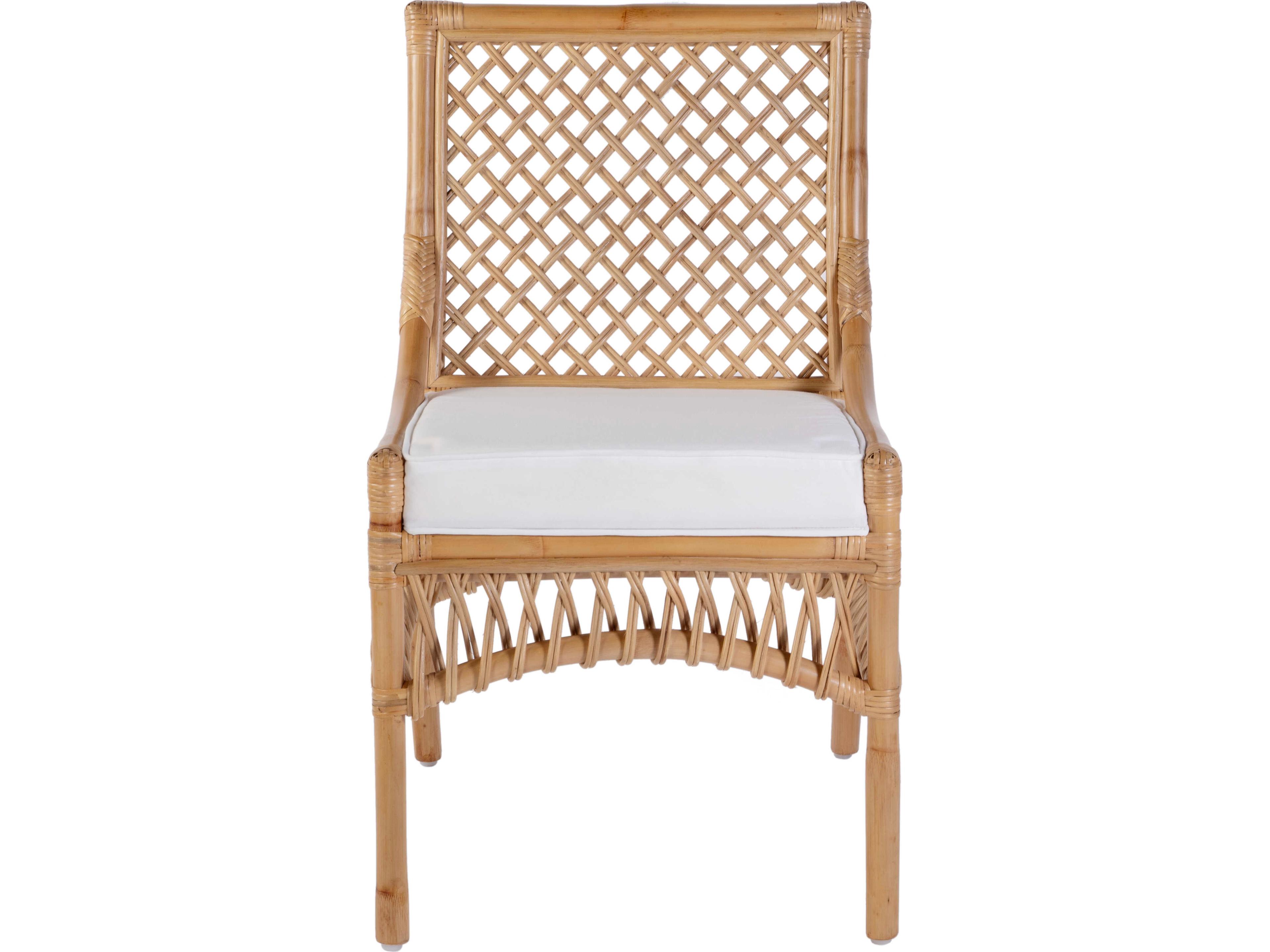 Butler Antigua Natural Upholstered Armless Dining Chair