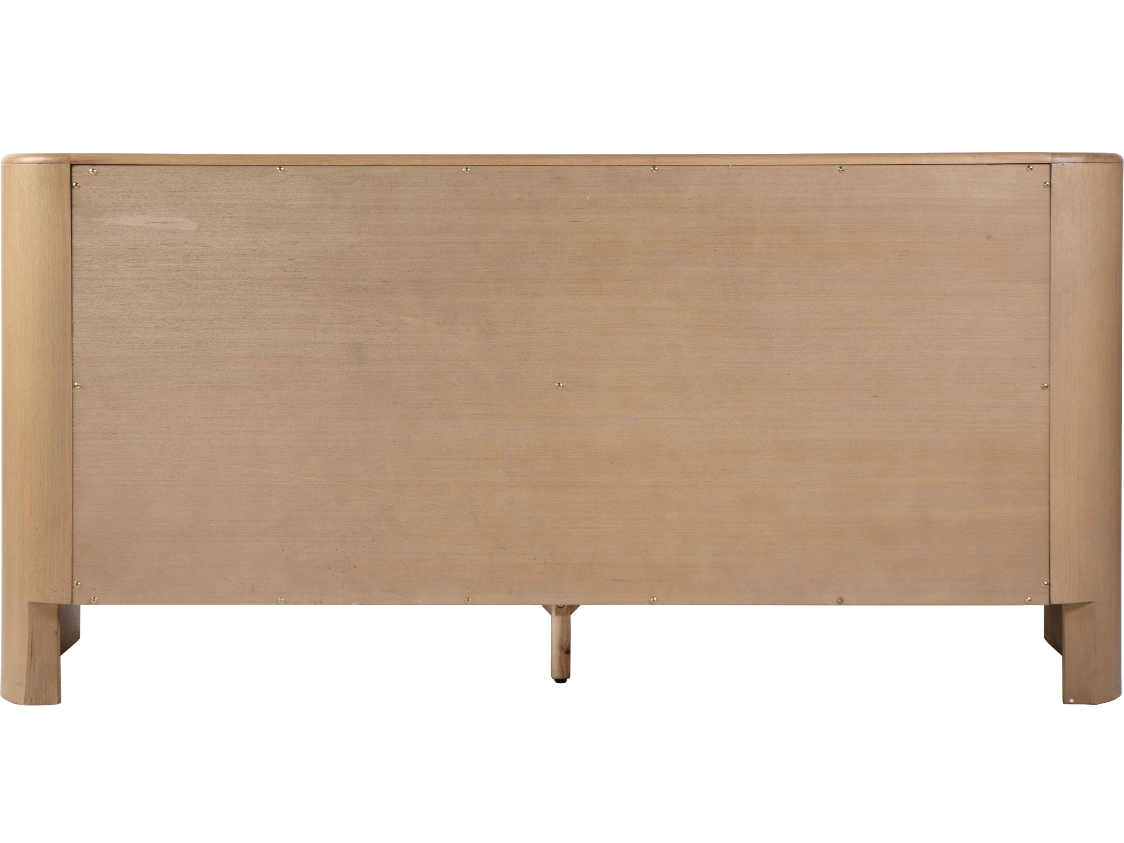 Butler Colin 6-Drawers Pine Wood Double Dresser