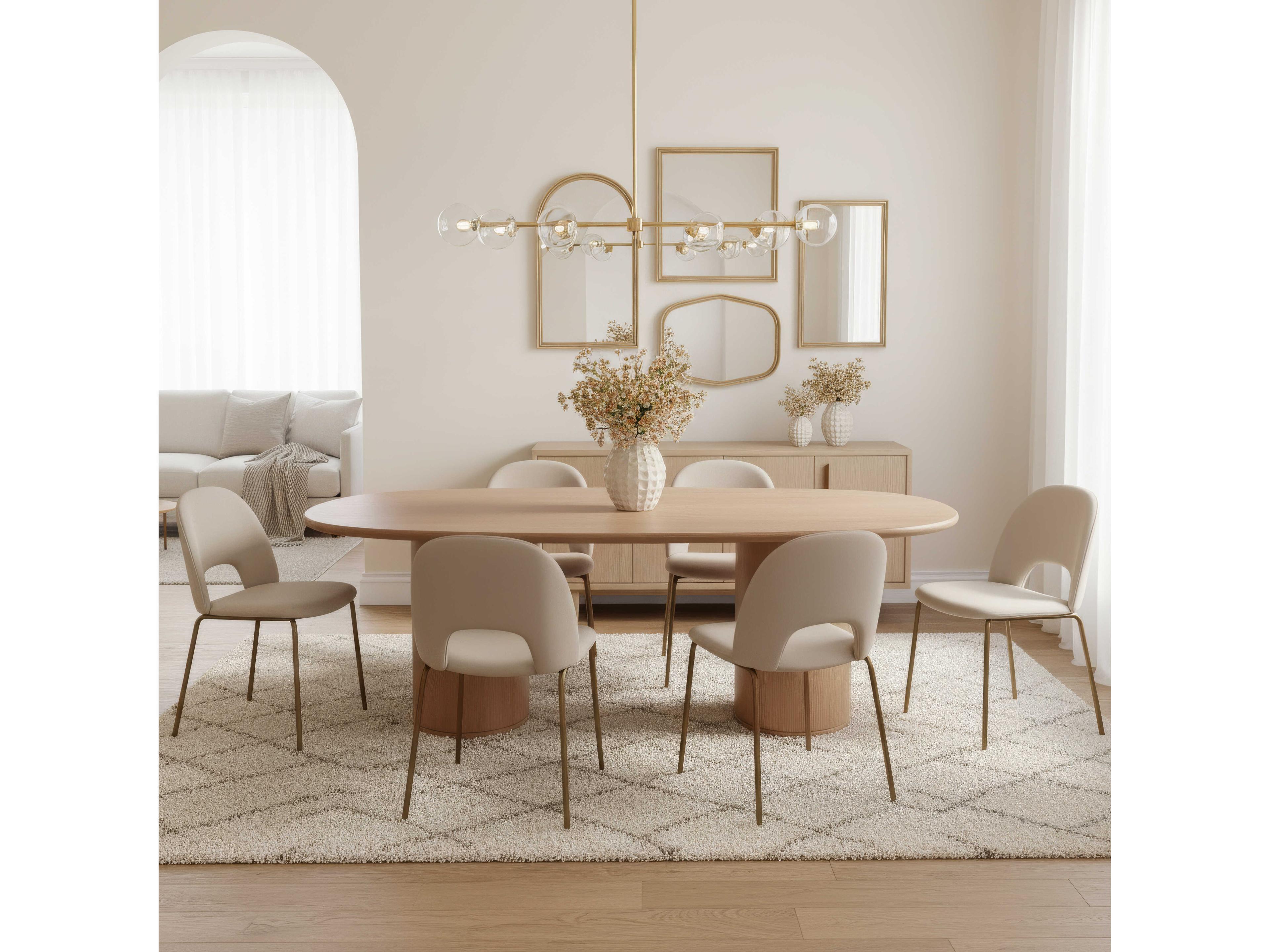 Butler Kersten Oval Light Driftwood Dining Table