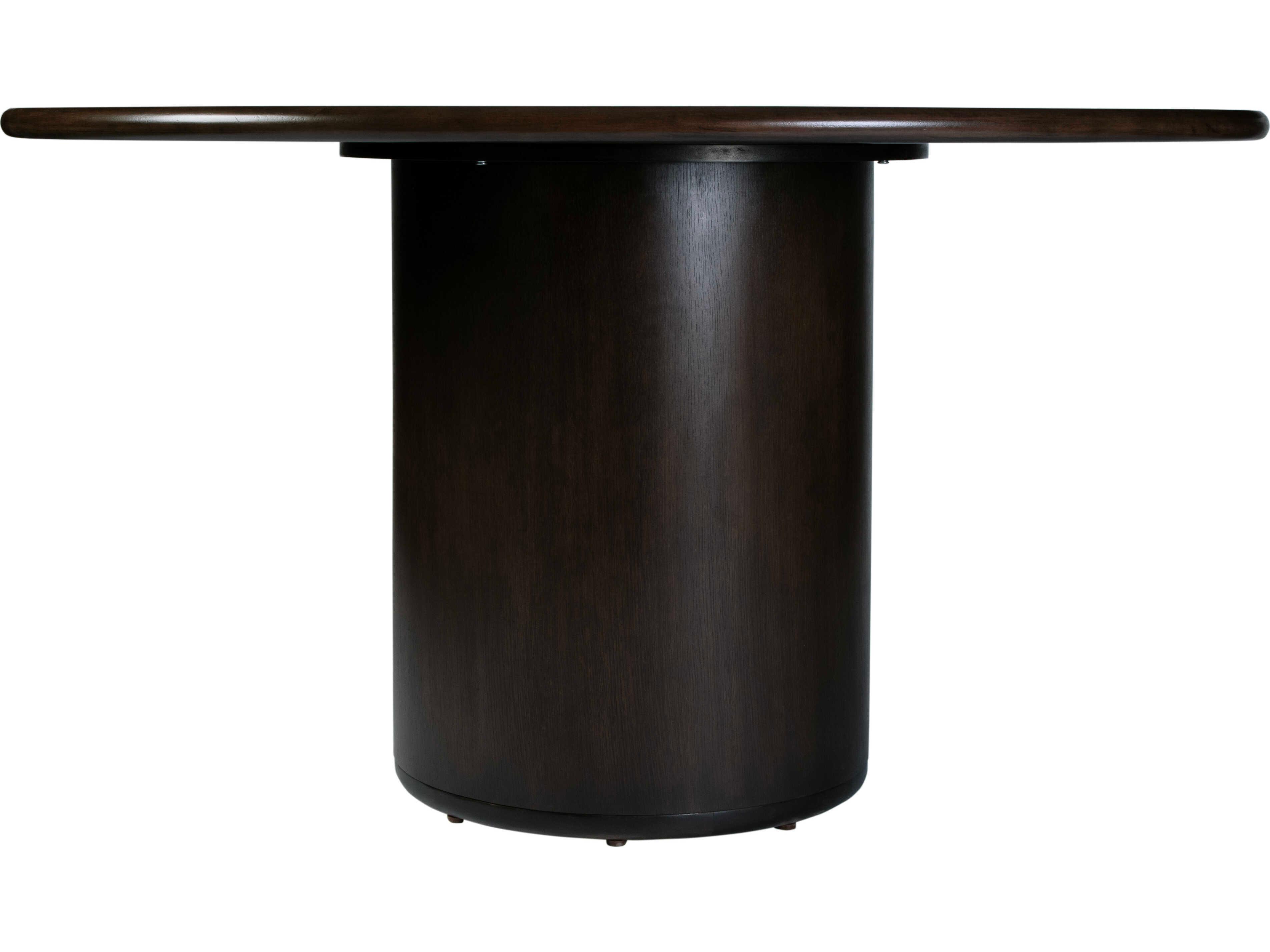 Butler Kersten Round Wood Coffee Brown Dining Table