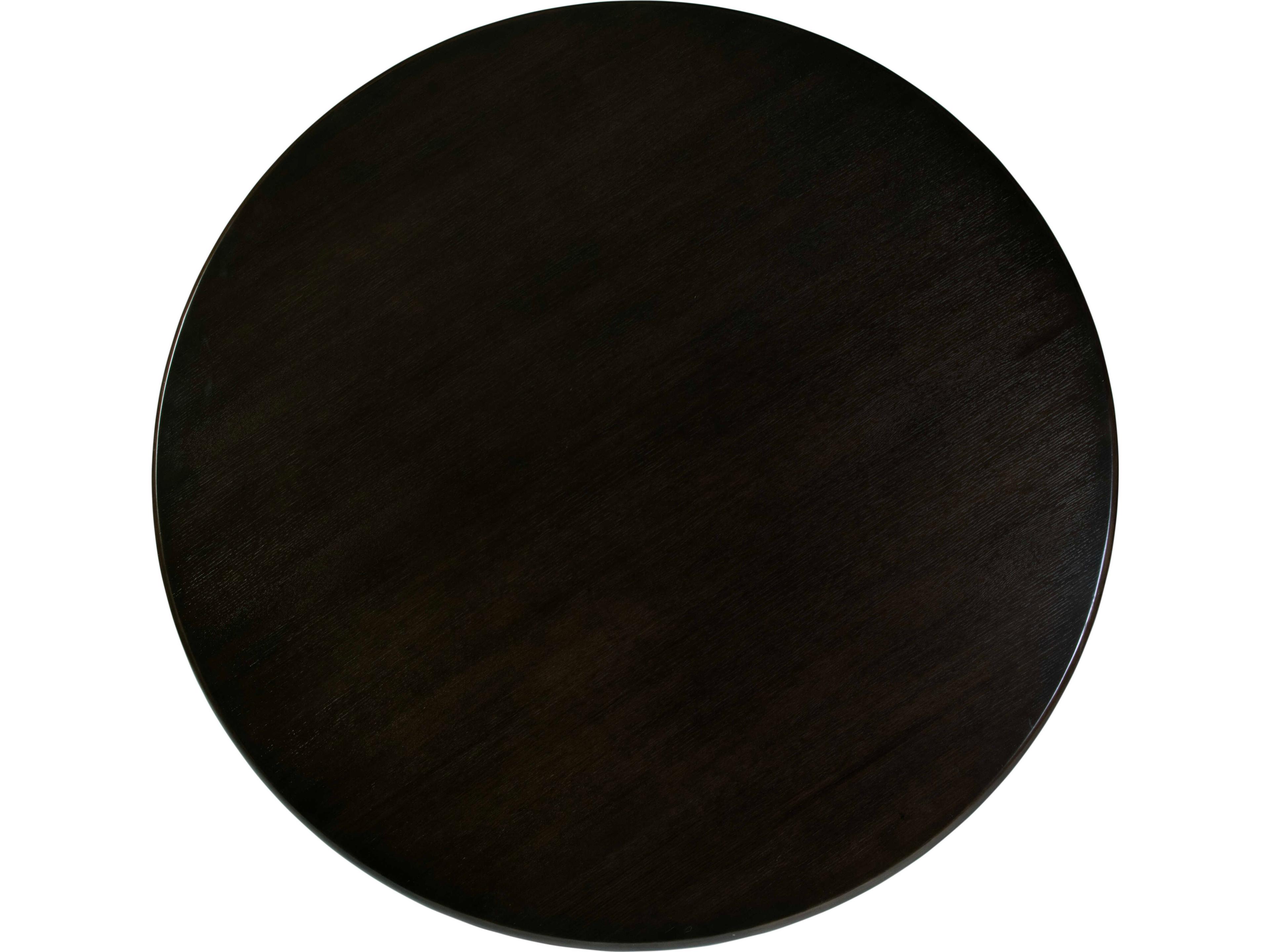 Butler Kersten Round Wood Coffee Brown Dining Table