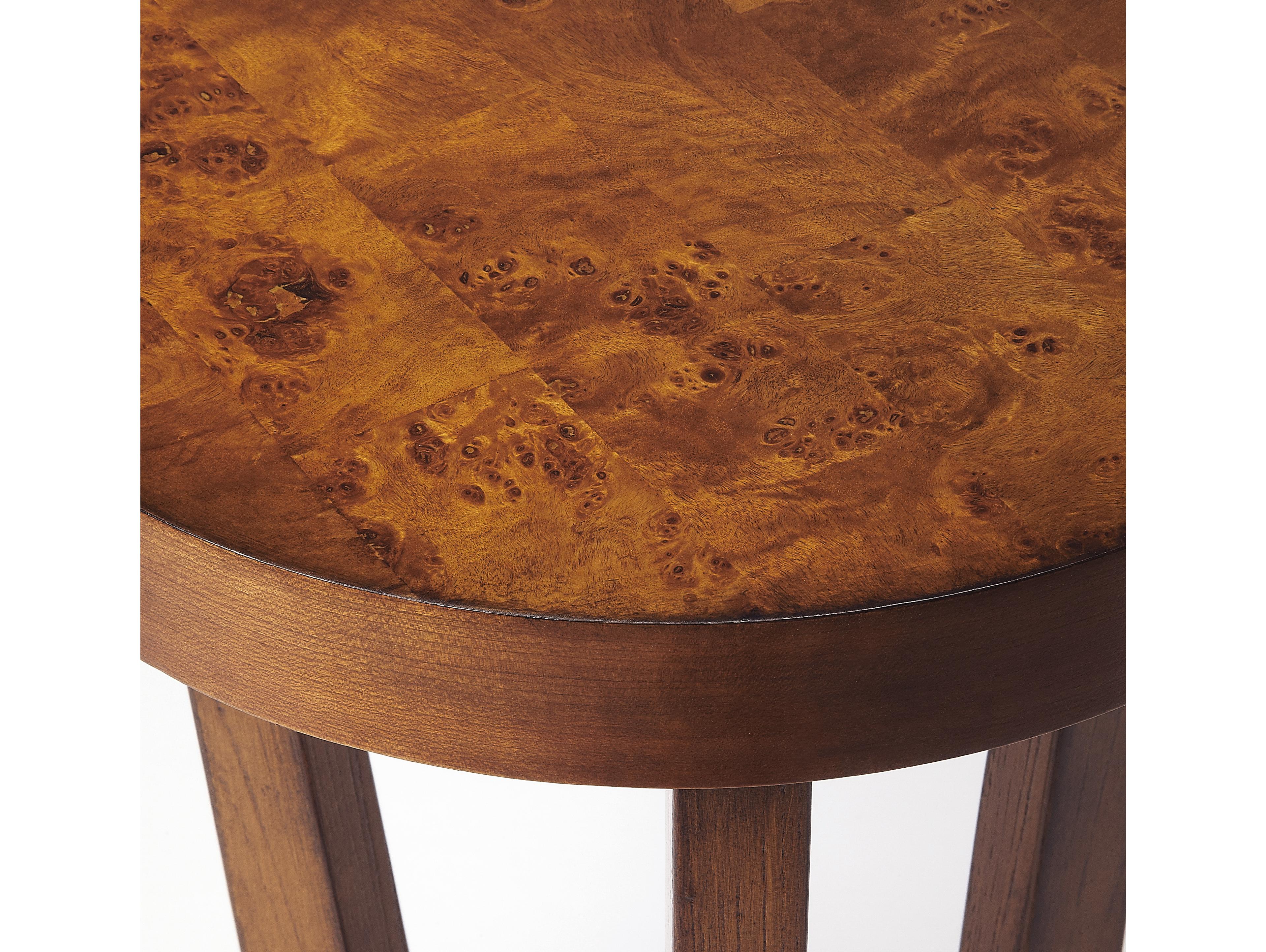 Butler Aphra Round Olive Ash End Table