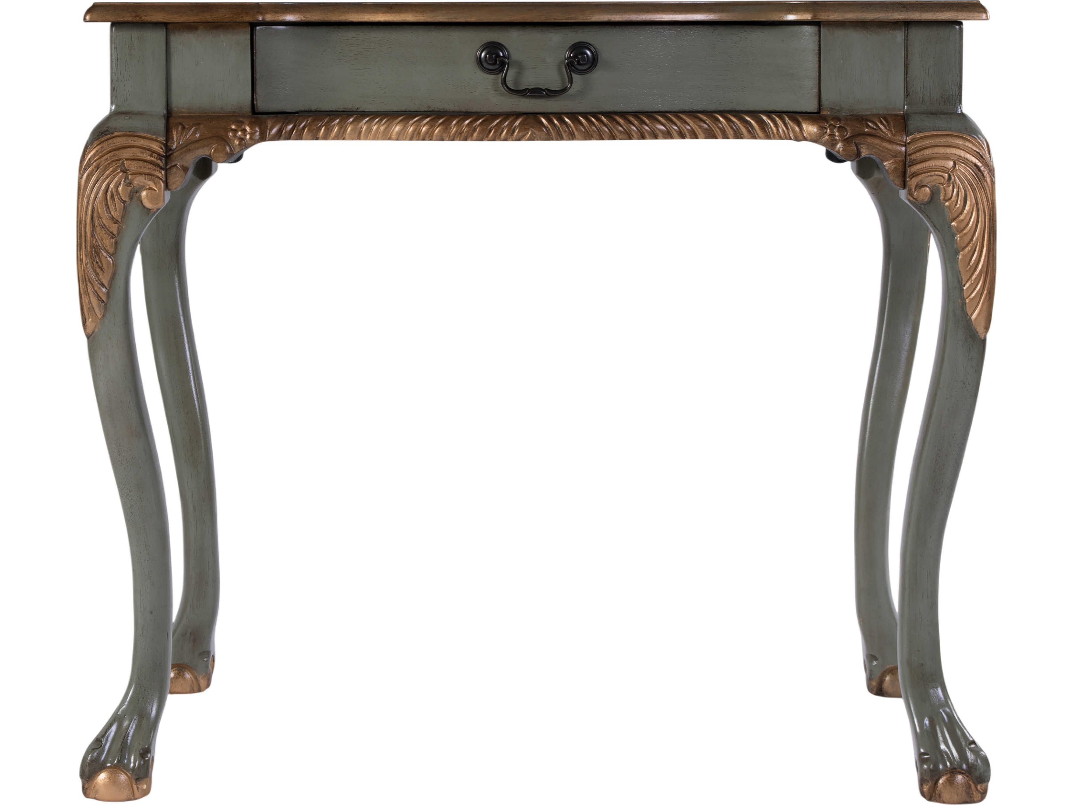 Butler Dupree Pastel Green Rubberwood Writing Desk
