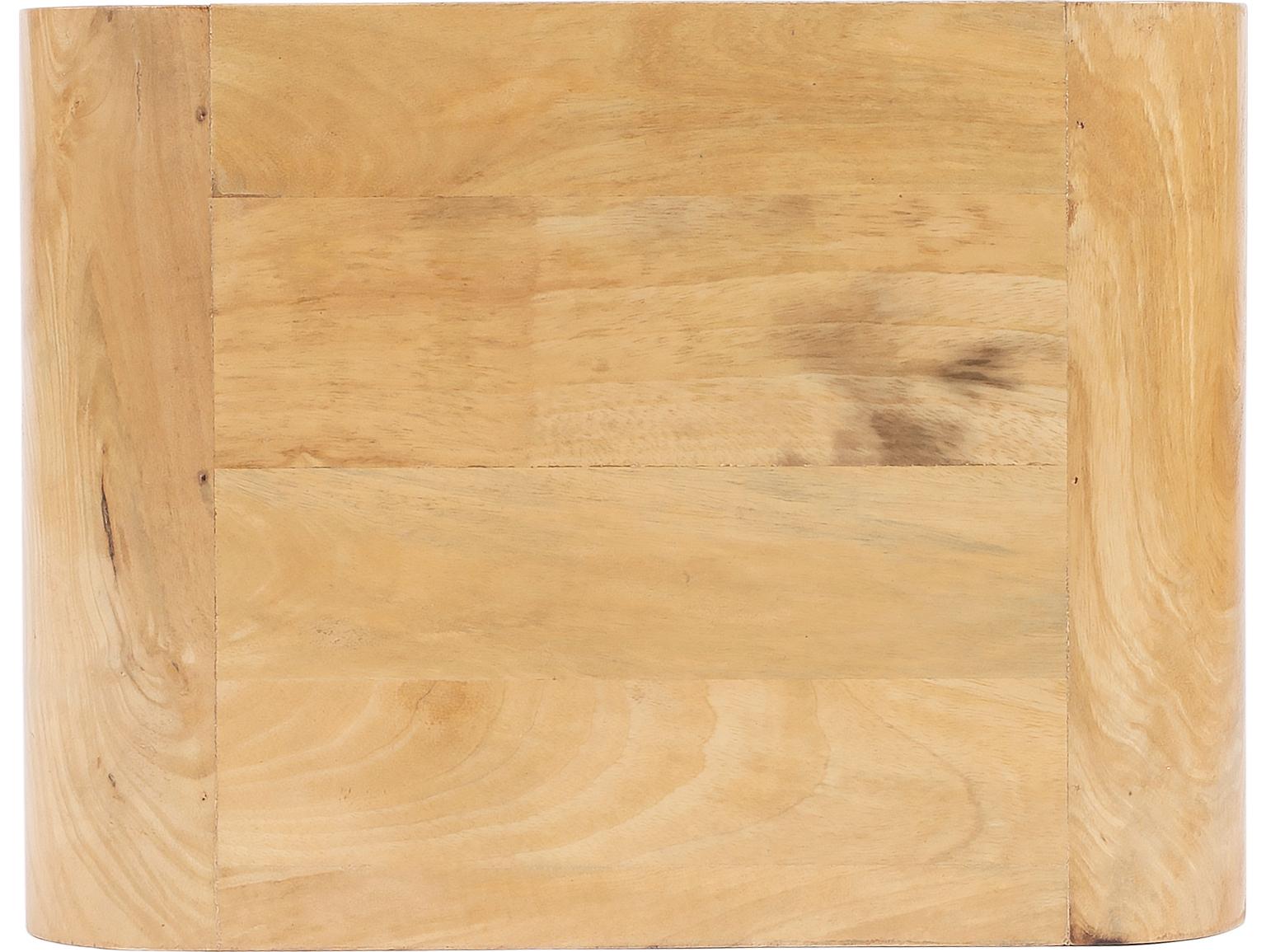 Butler Danville 3-Drawers Beige Mango Wood Nightstand