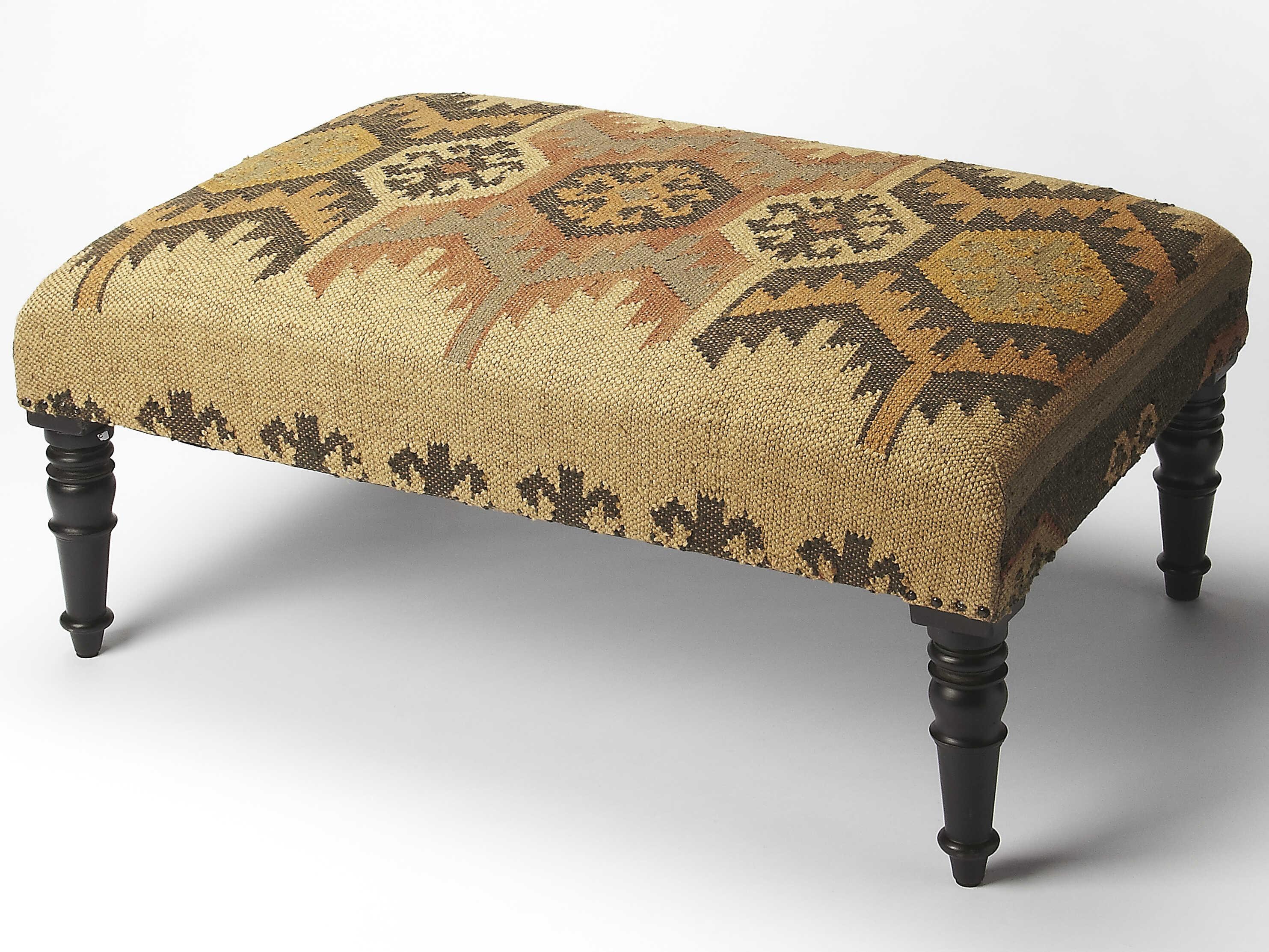 Butler Mesquite Mountain Lodge Brown Ottoman