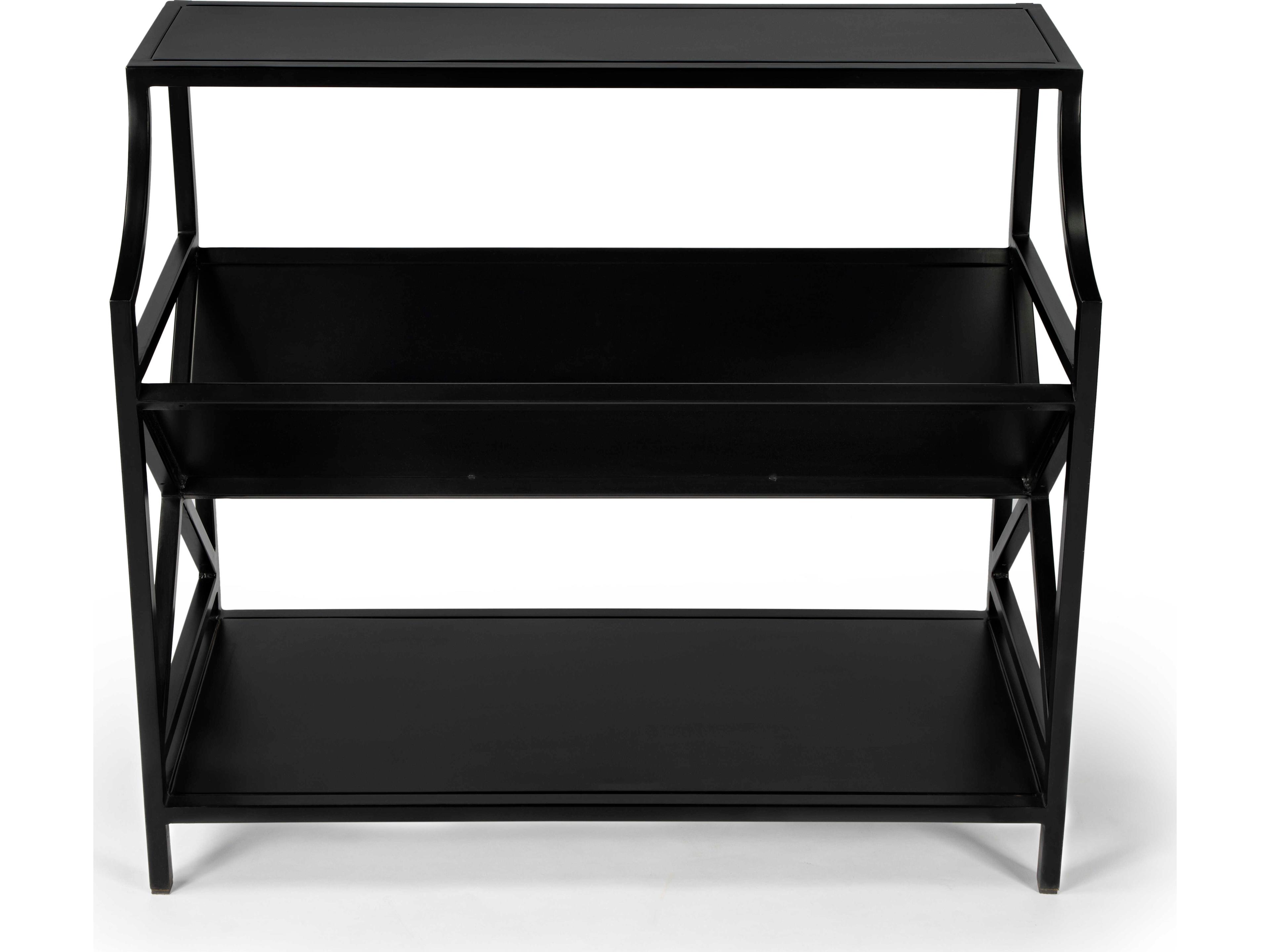 Butler Keats Black Bookcase