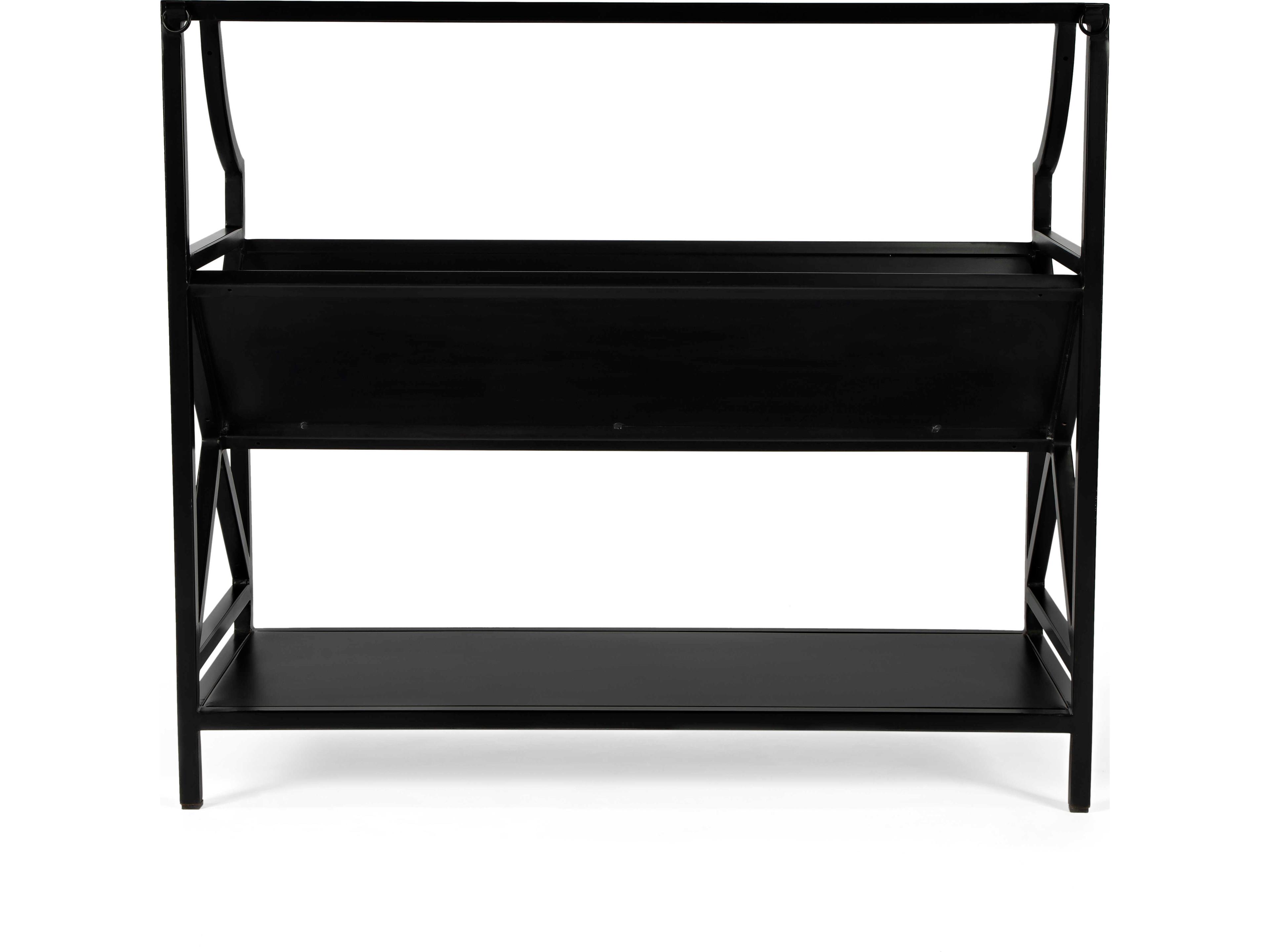 Butler Keats Black Bookcase