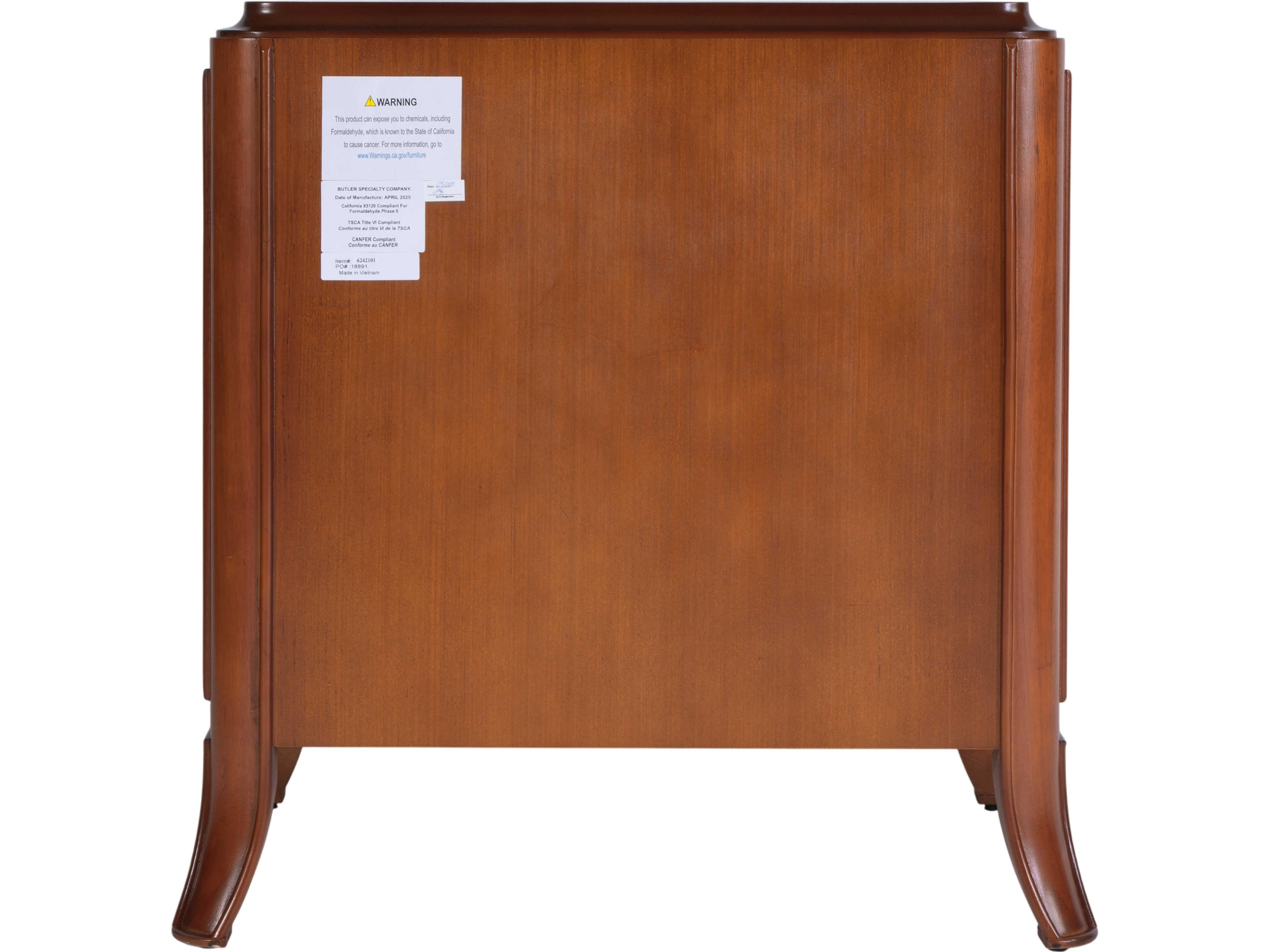 Butler Granby 1-Drawer Pine Wood Nightstand