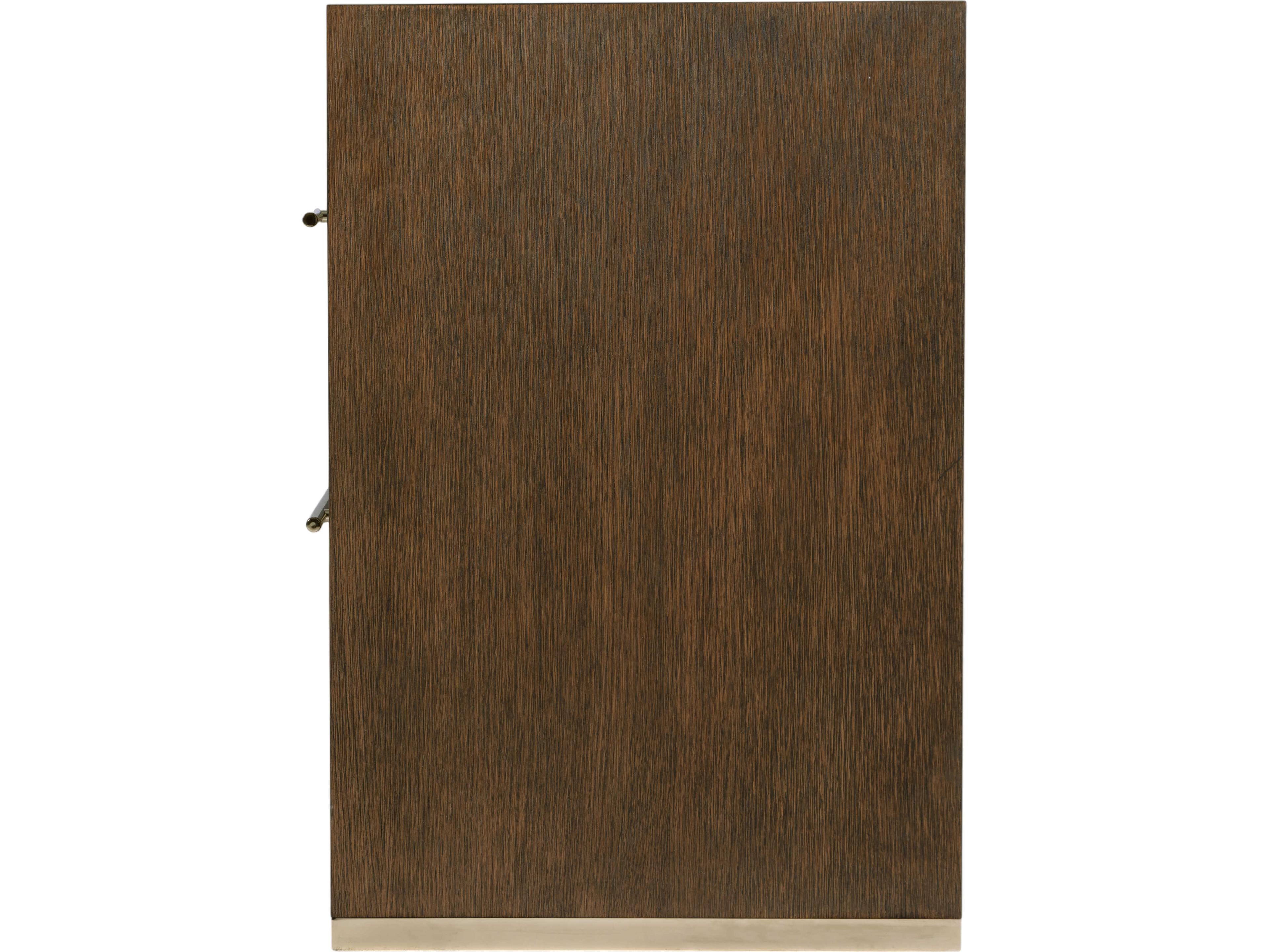 Butler Porter 2-Drawers Acacia Wood Nightstand