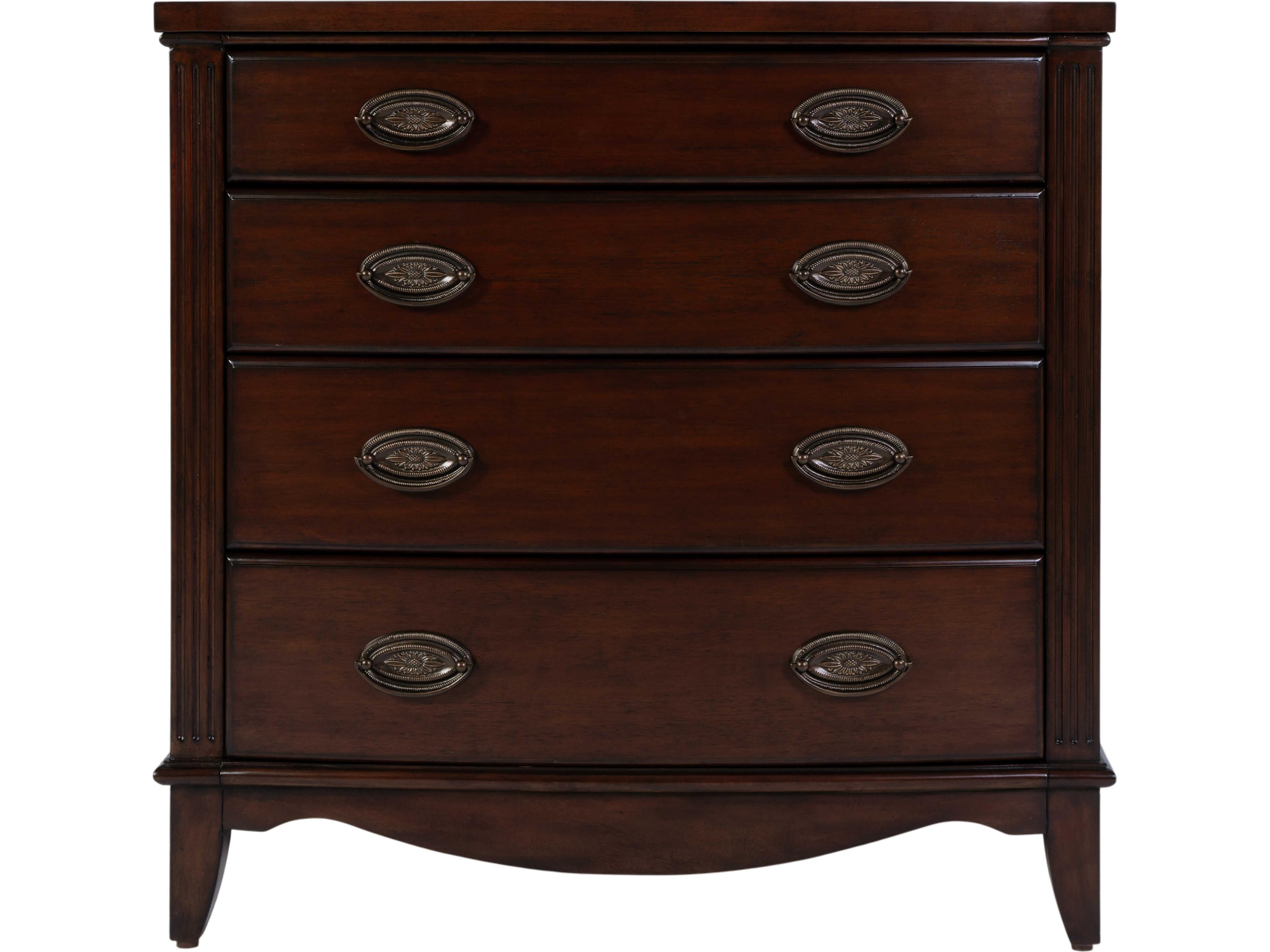Butler Agatha Mahogany Brown Wood Accent Chest