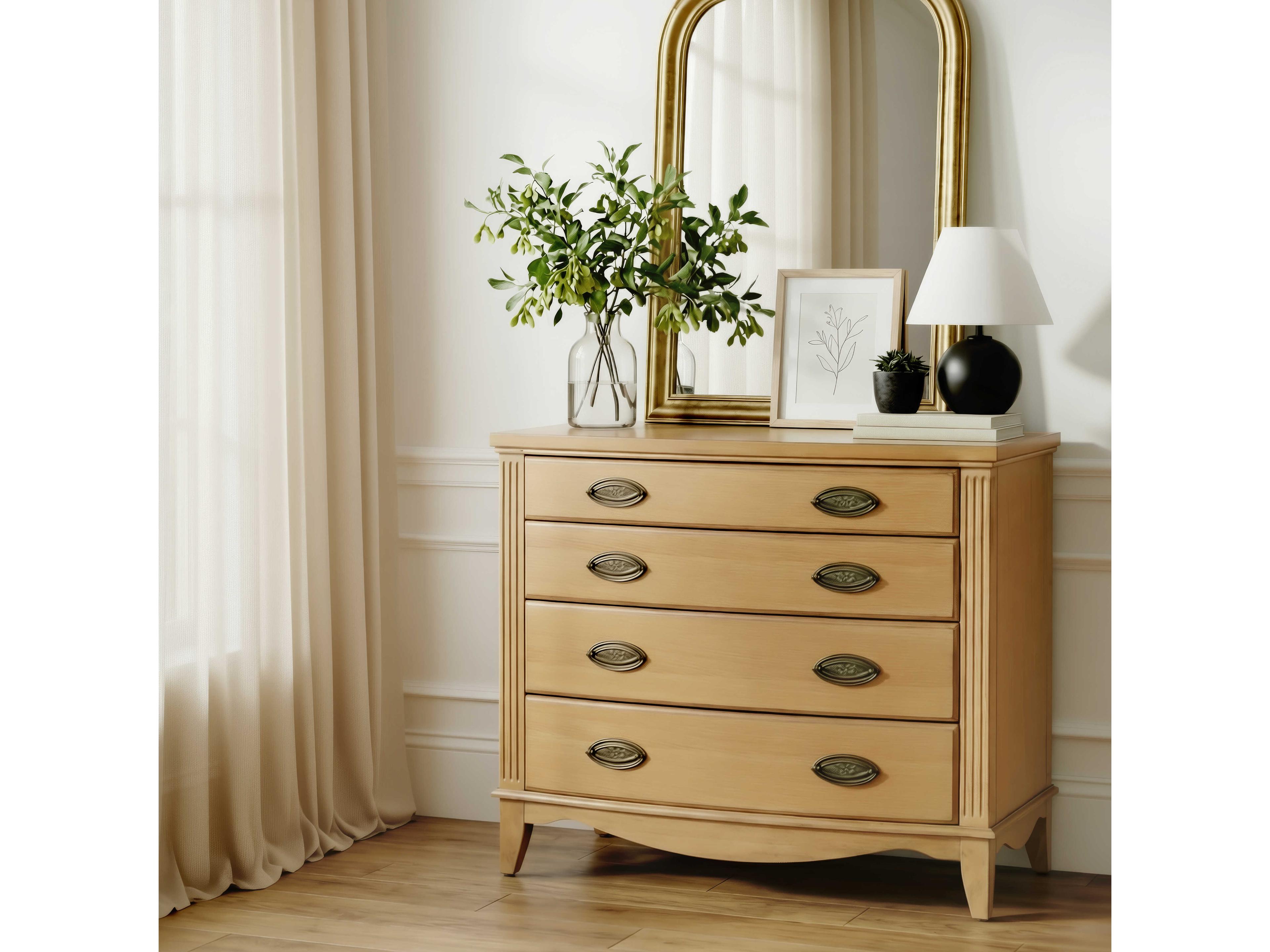 Butler Agatha Light Oak Wood Accent Chest