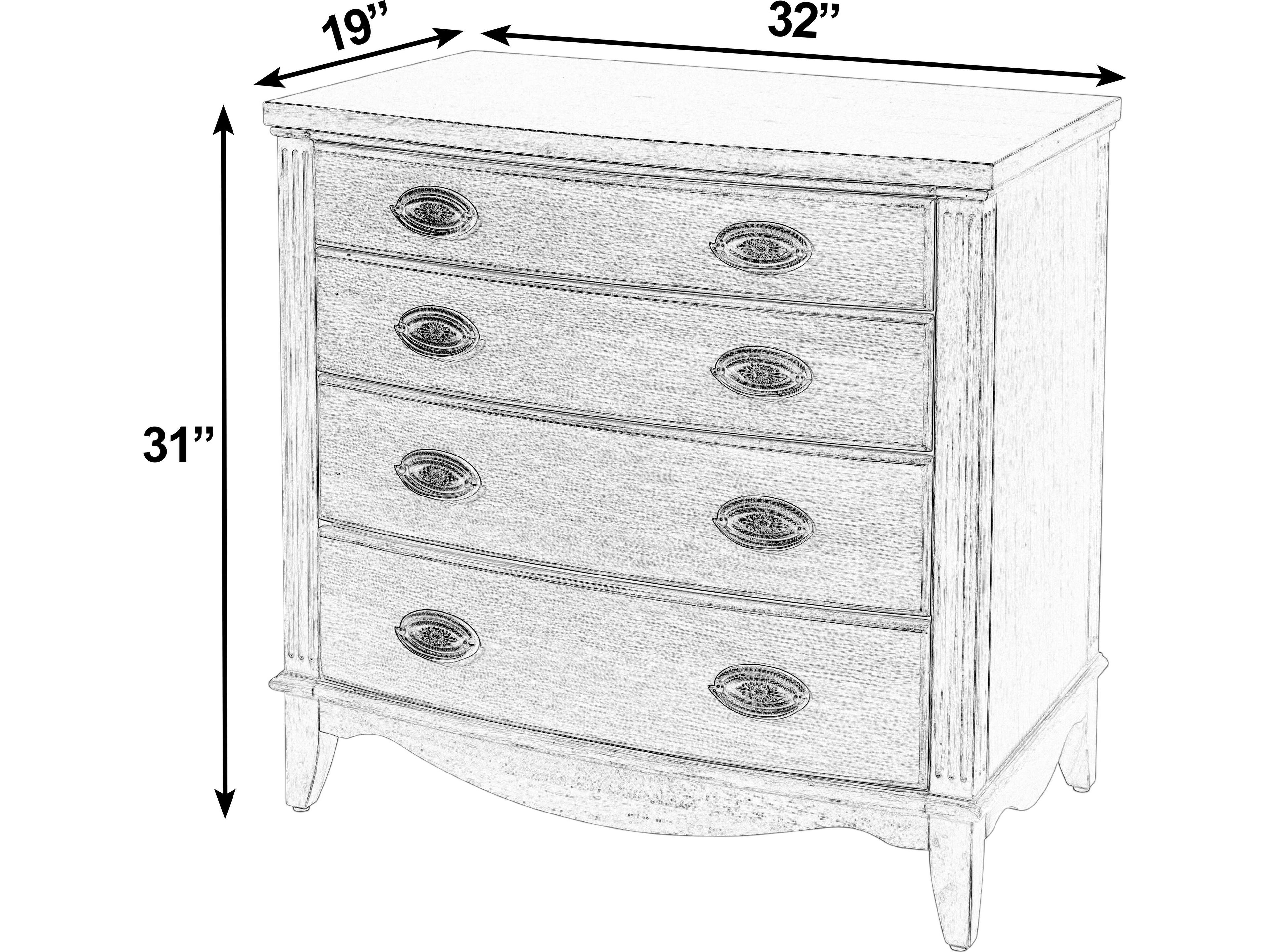 Butler Agatha Light Oak Wood Accent Chest