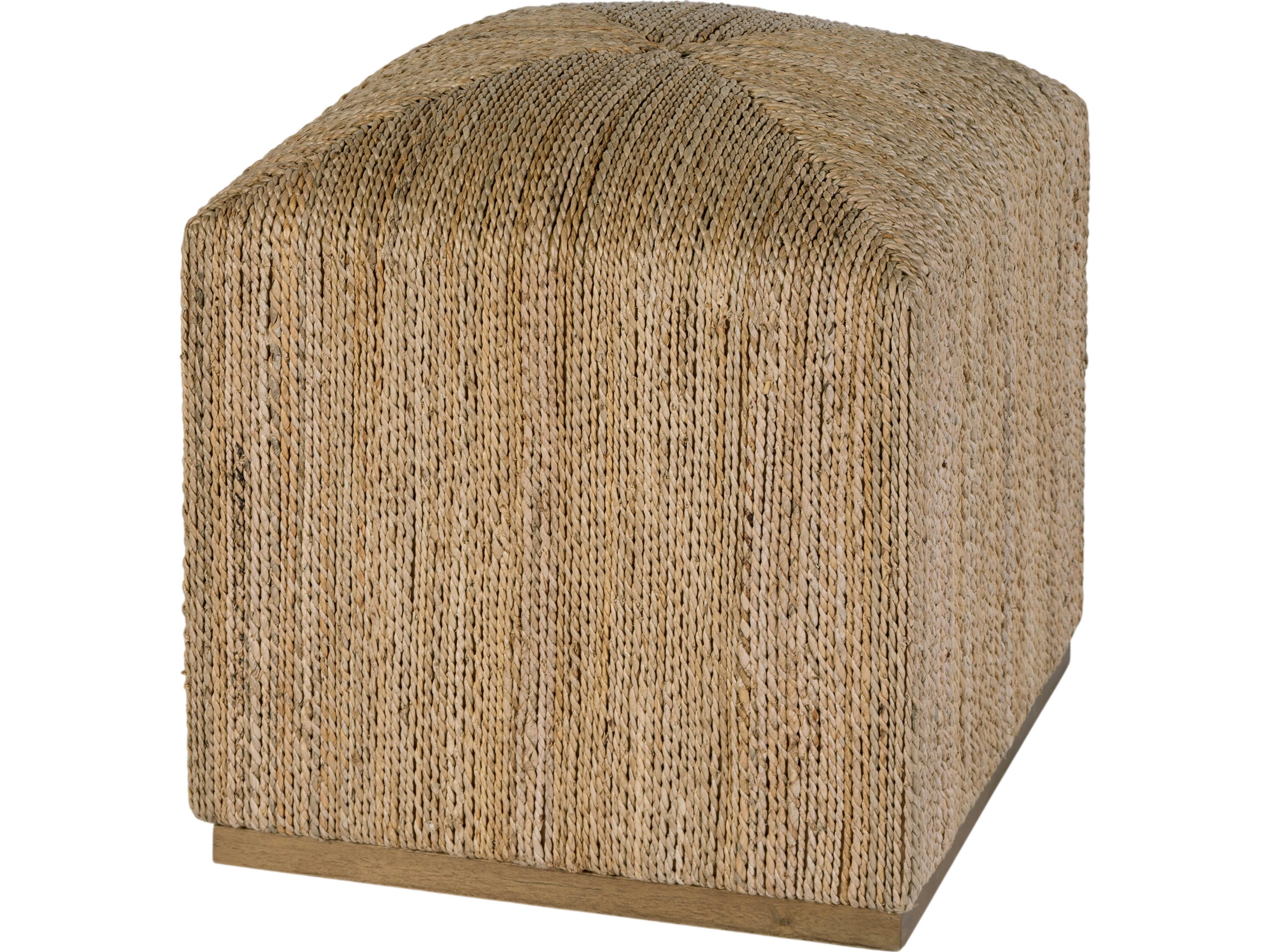 Butler Como Natural Brown Accent Stool