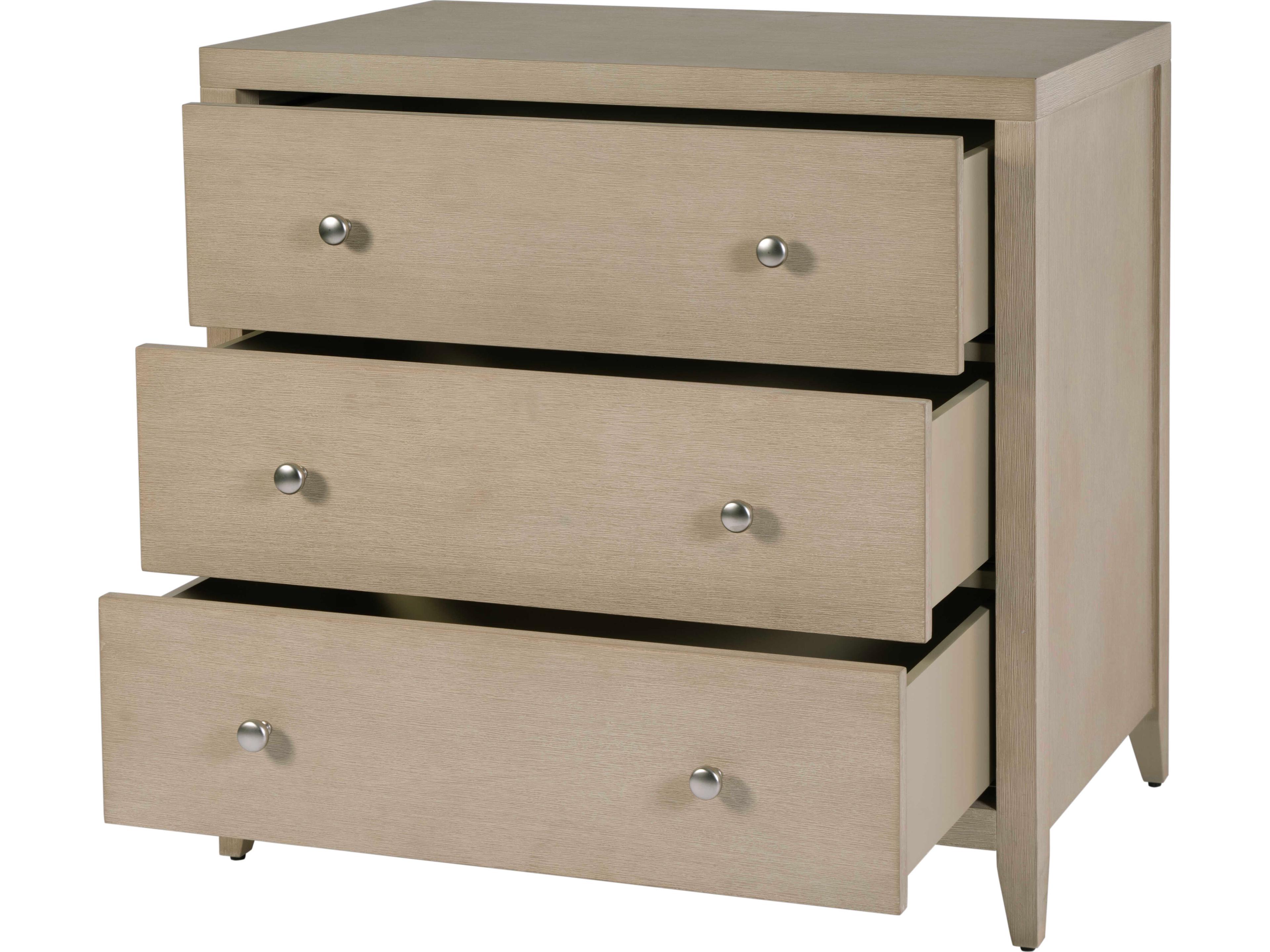 Butler Dana 3-Drawers Beige Acacia Wood Dresser