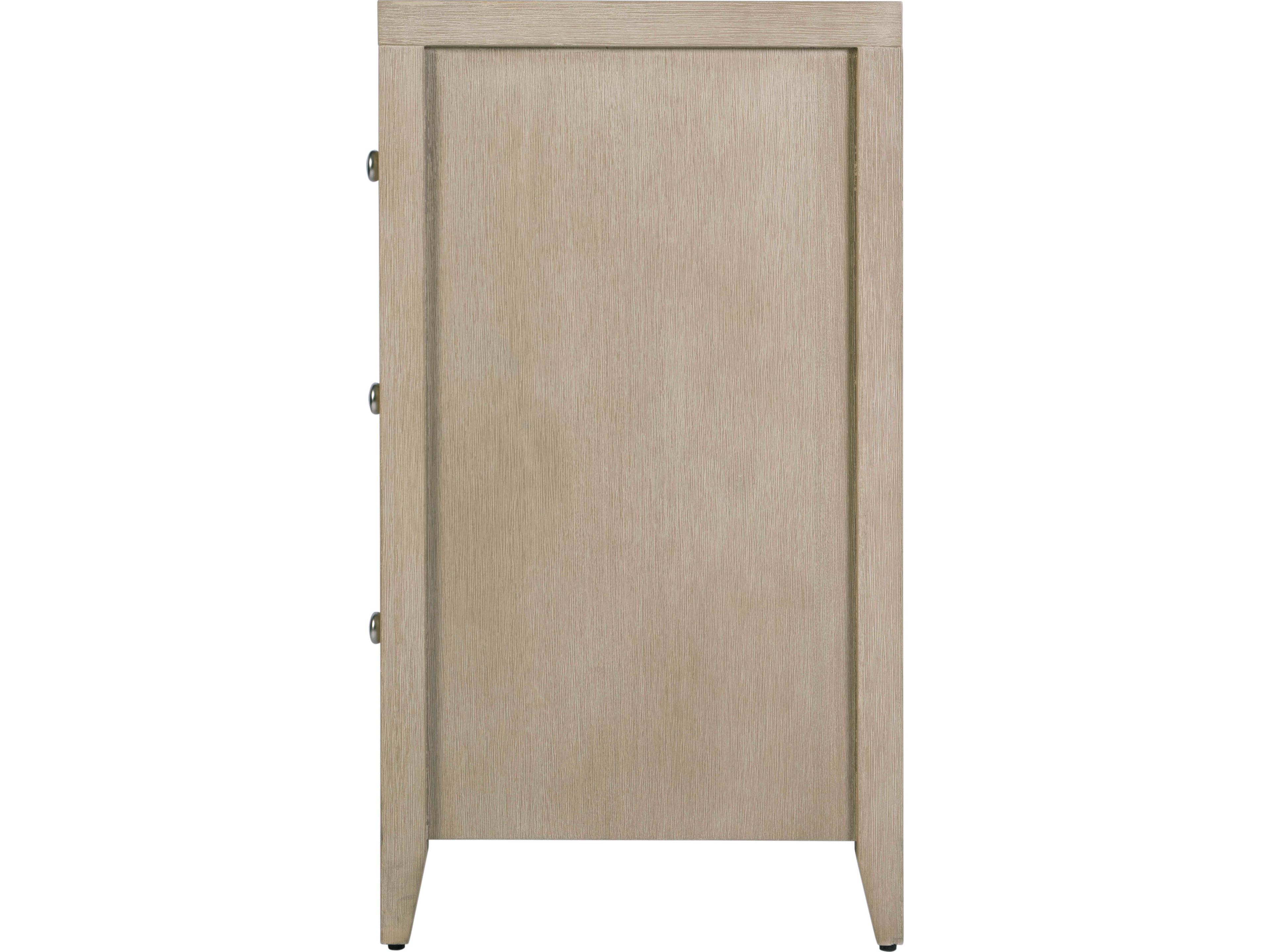 Butler Dana 3-Drawers Beige Acacia Wood Dresser