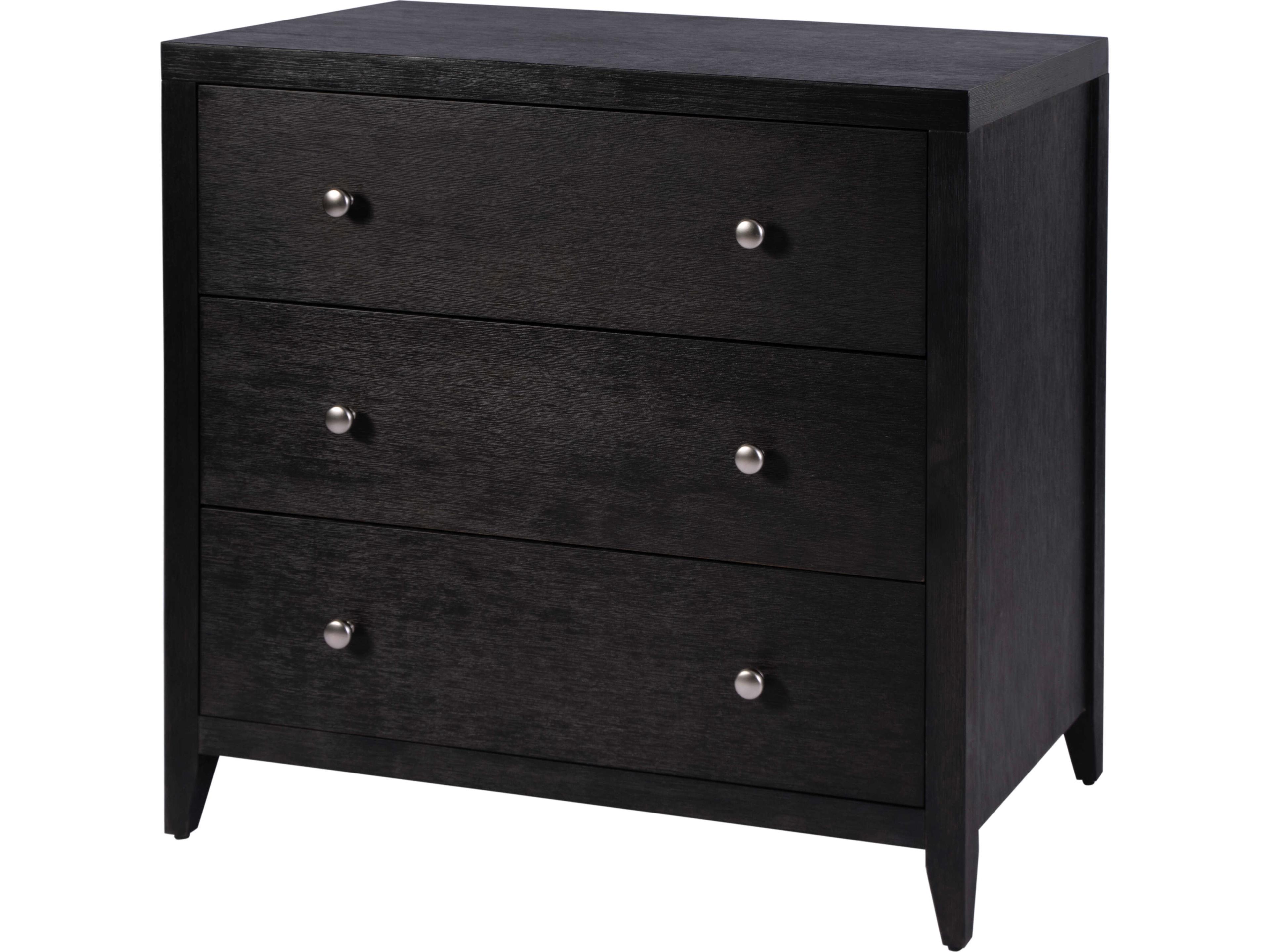 Butler Dana 3-Drawers Brown Acacia Wood Dresser