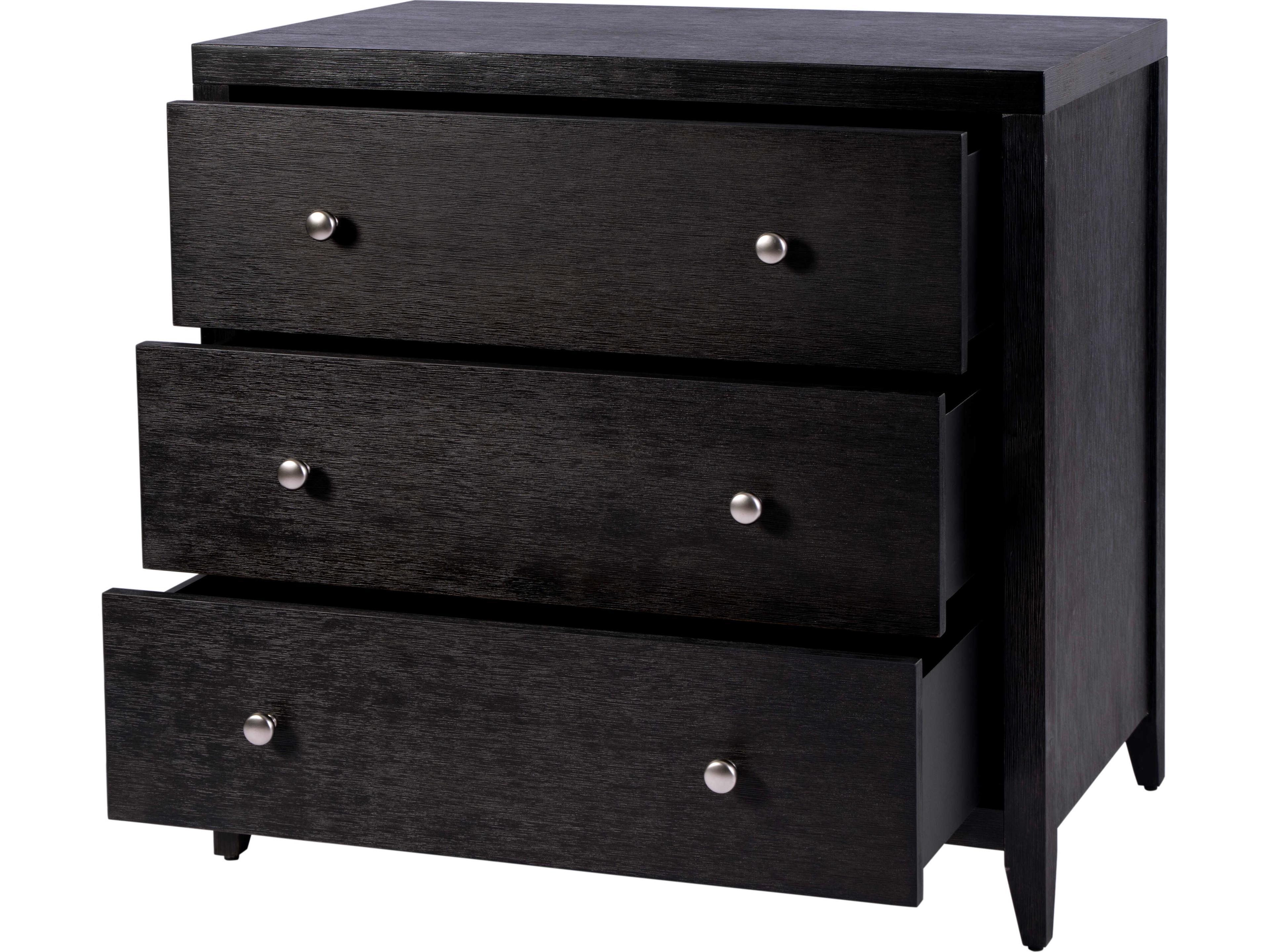 Butler Dana 3-Drawers Brown Acacia Wood Dresser
