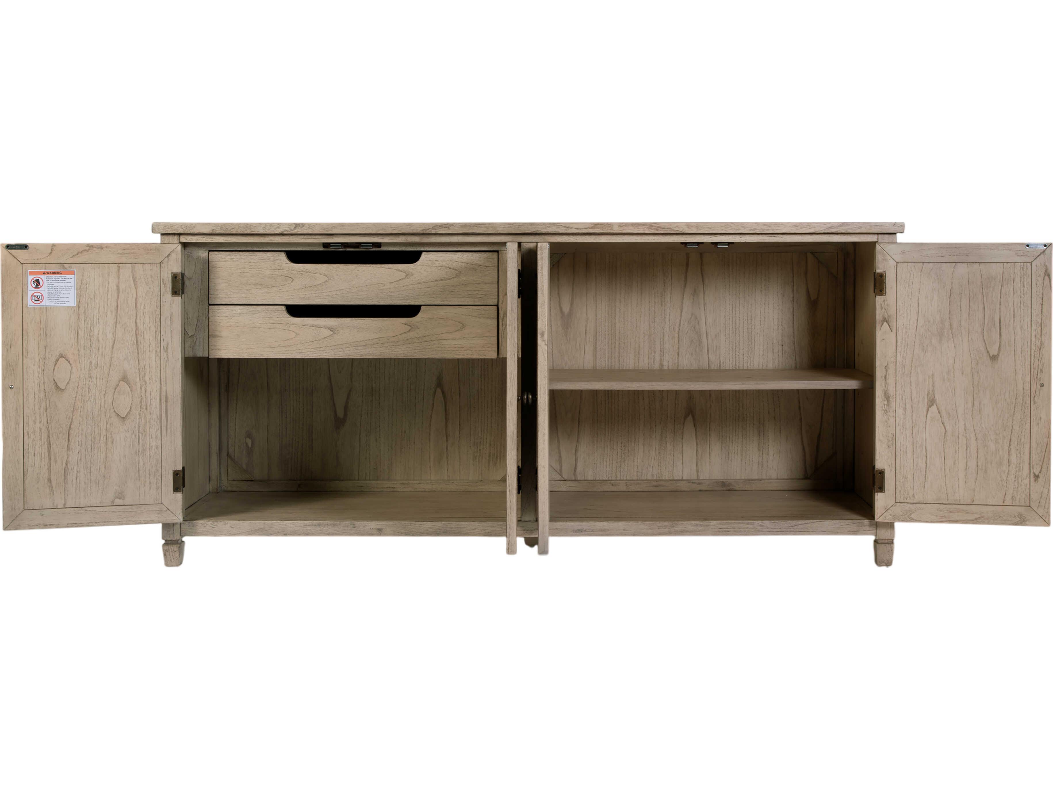 Butler Flagstaff 70" Mindi Wood Rustic Gray Sideboard