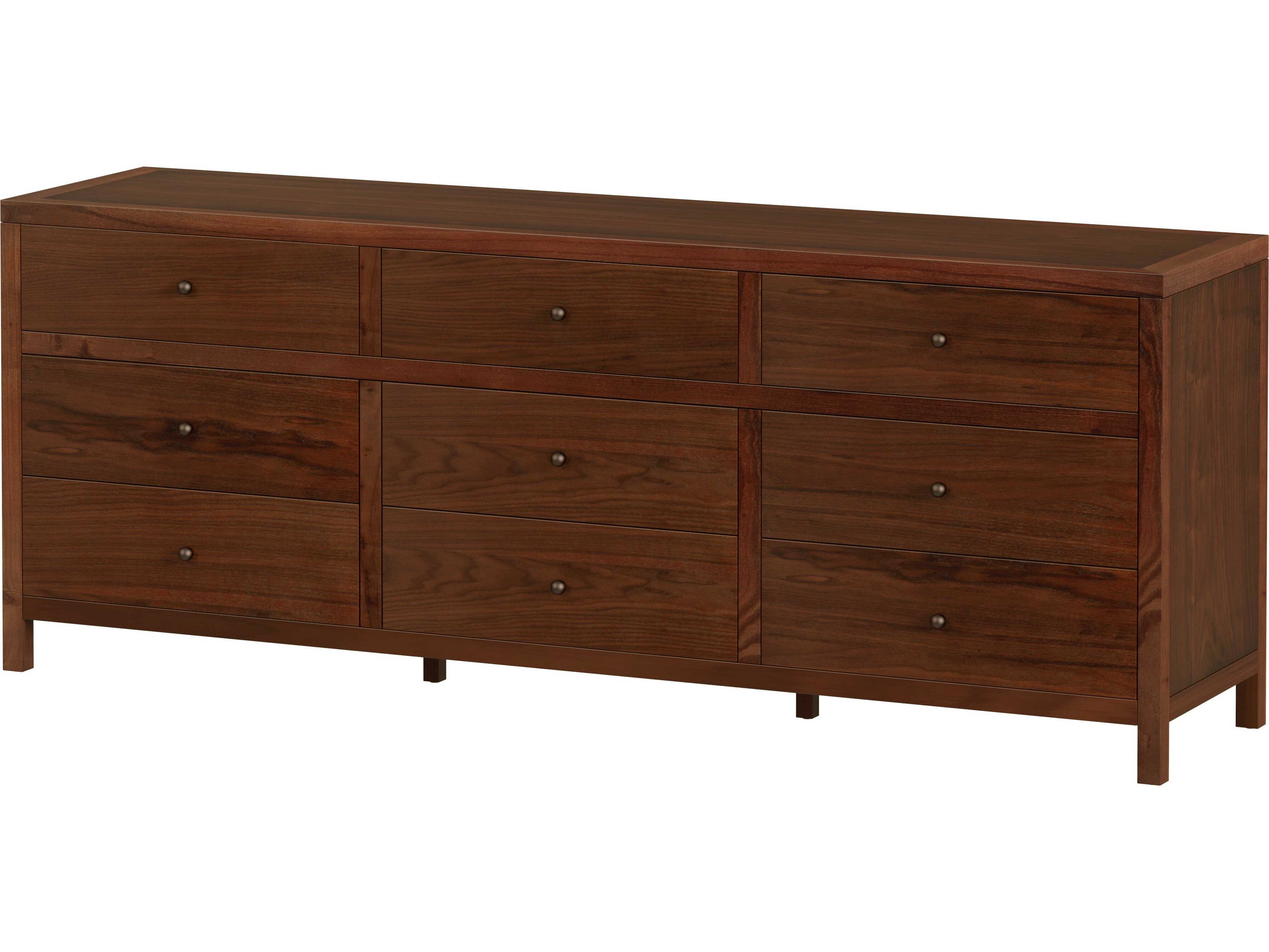Butler Nora Brown Walnut Wood Dresser