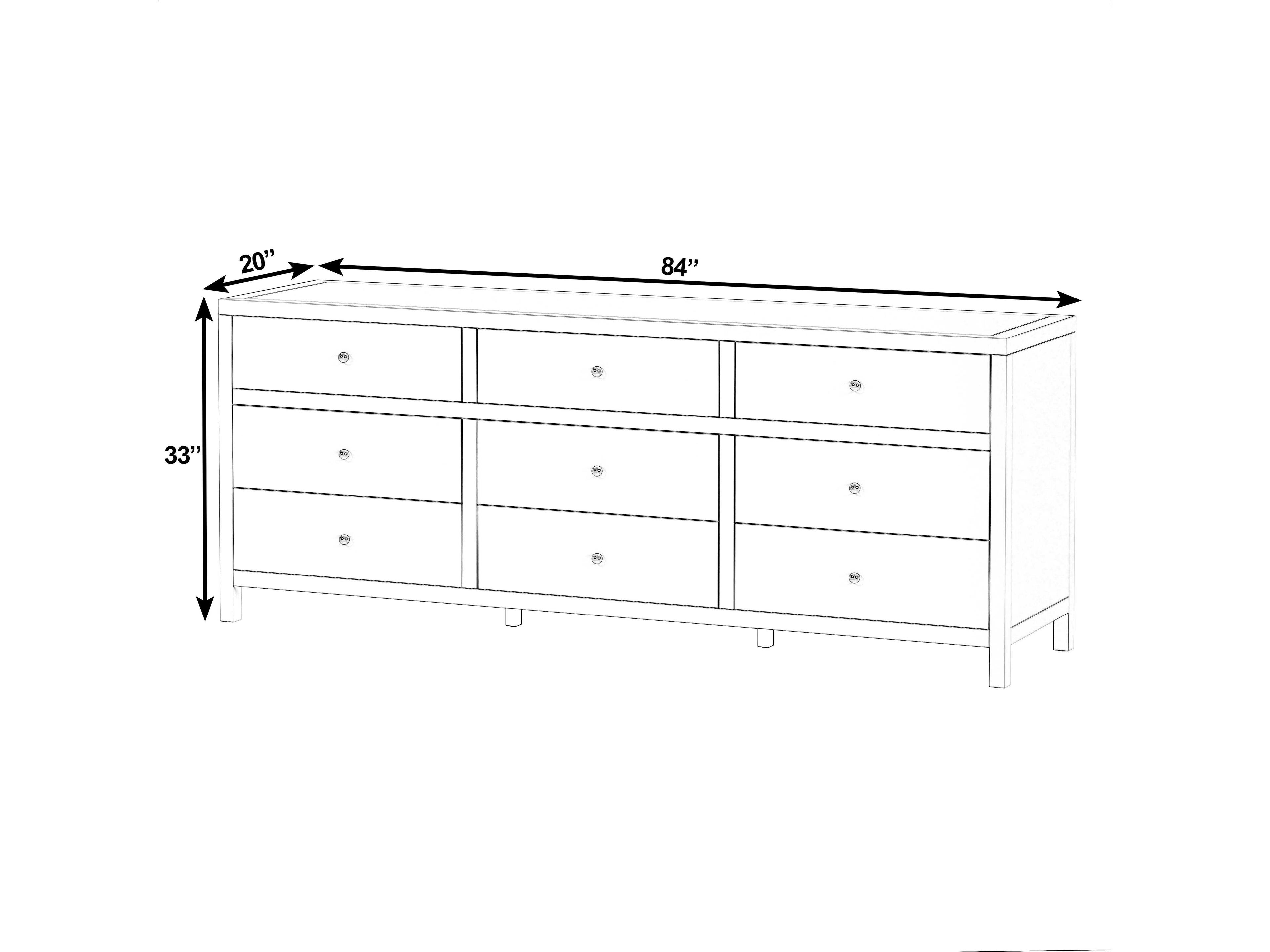 Butler Nora Gray Acacia Wood Dresser