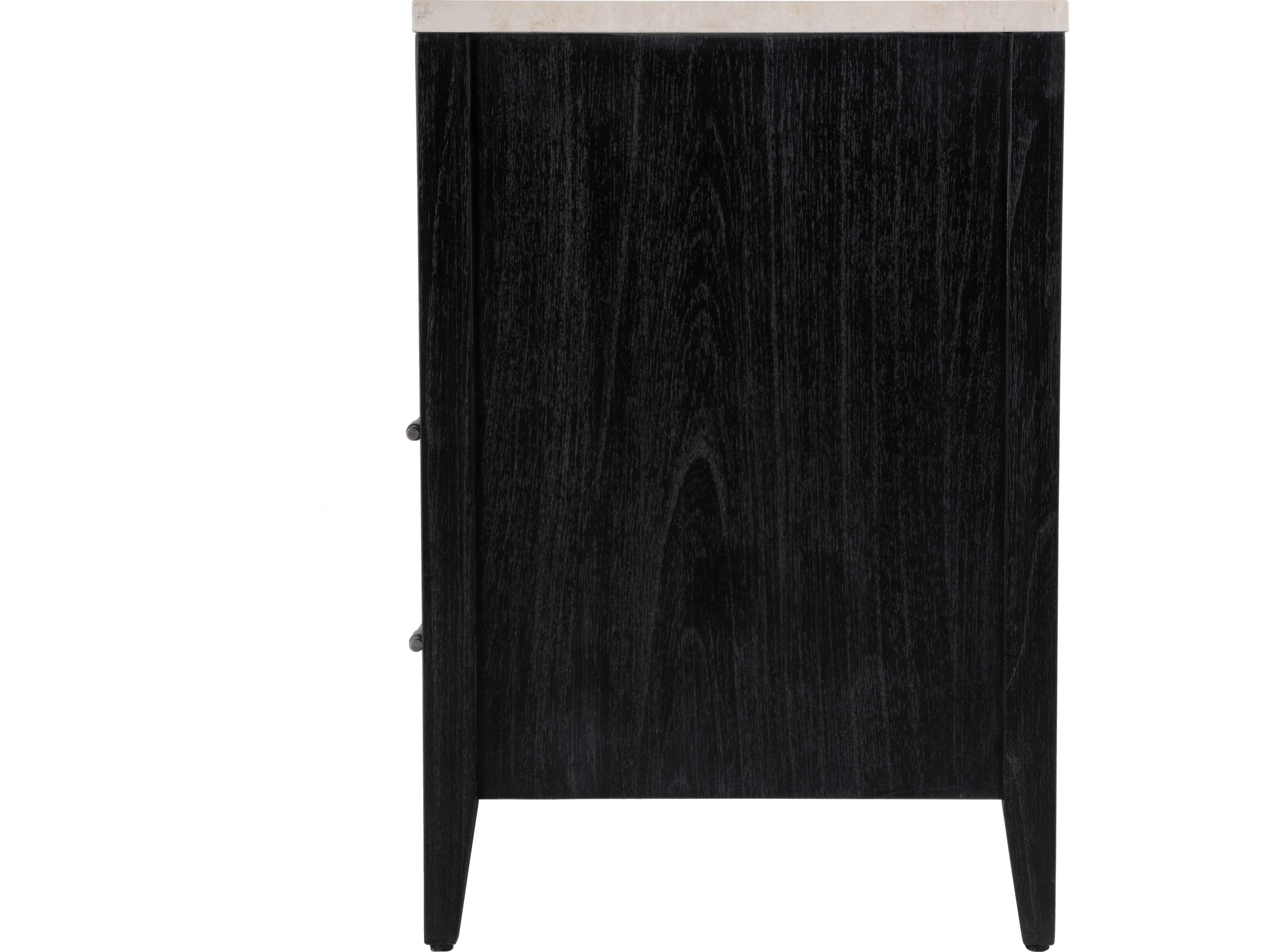 Butler Averly 2-Drawers Mindi Wood Nightstand