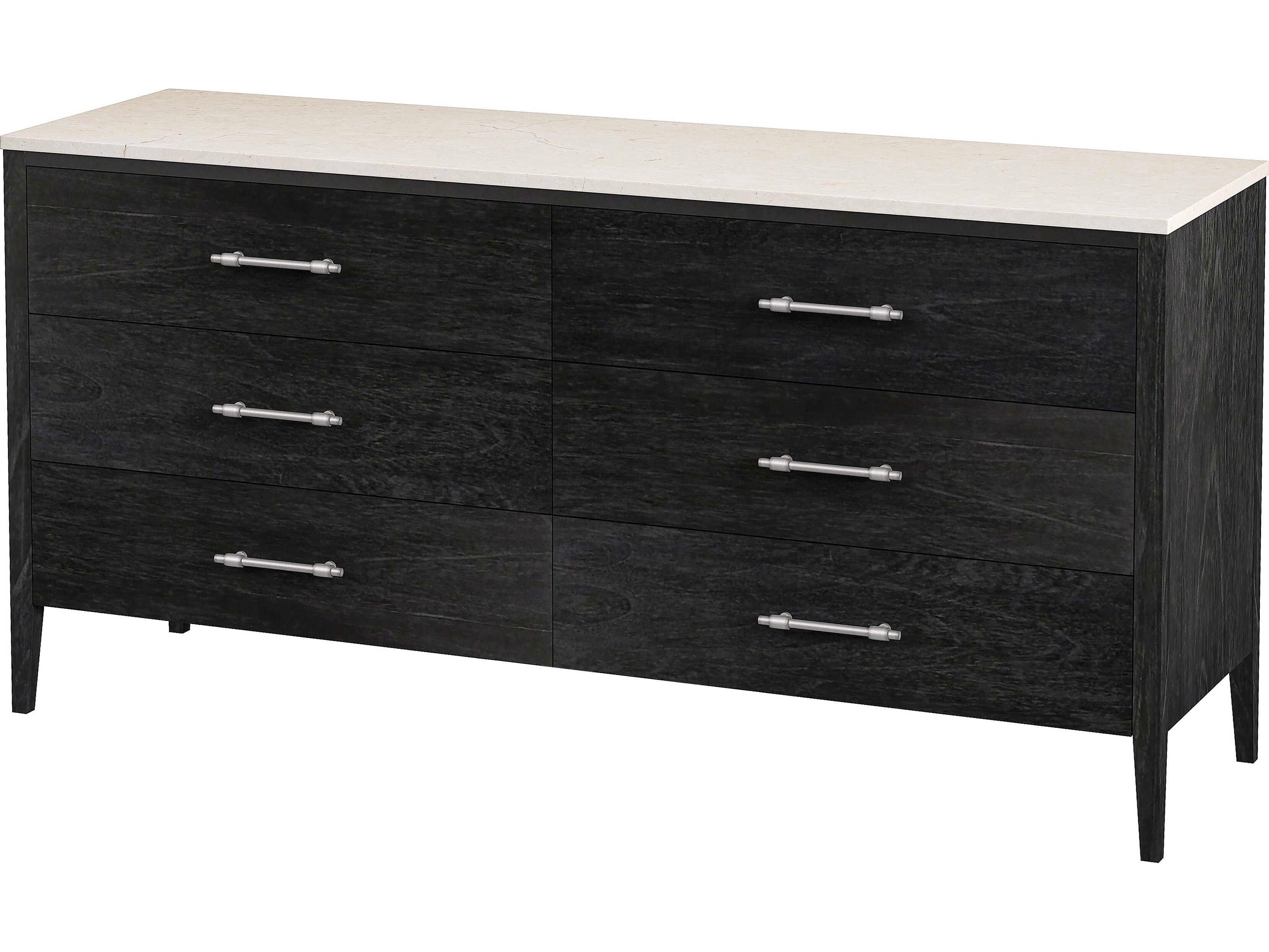 Butler Averly 6-Drawers Mindi Wood Double Dresser
