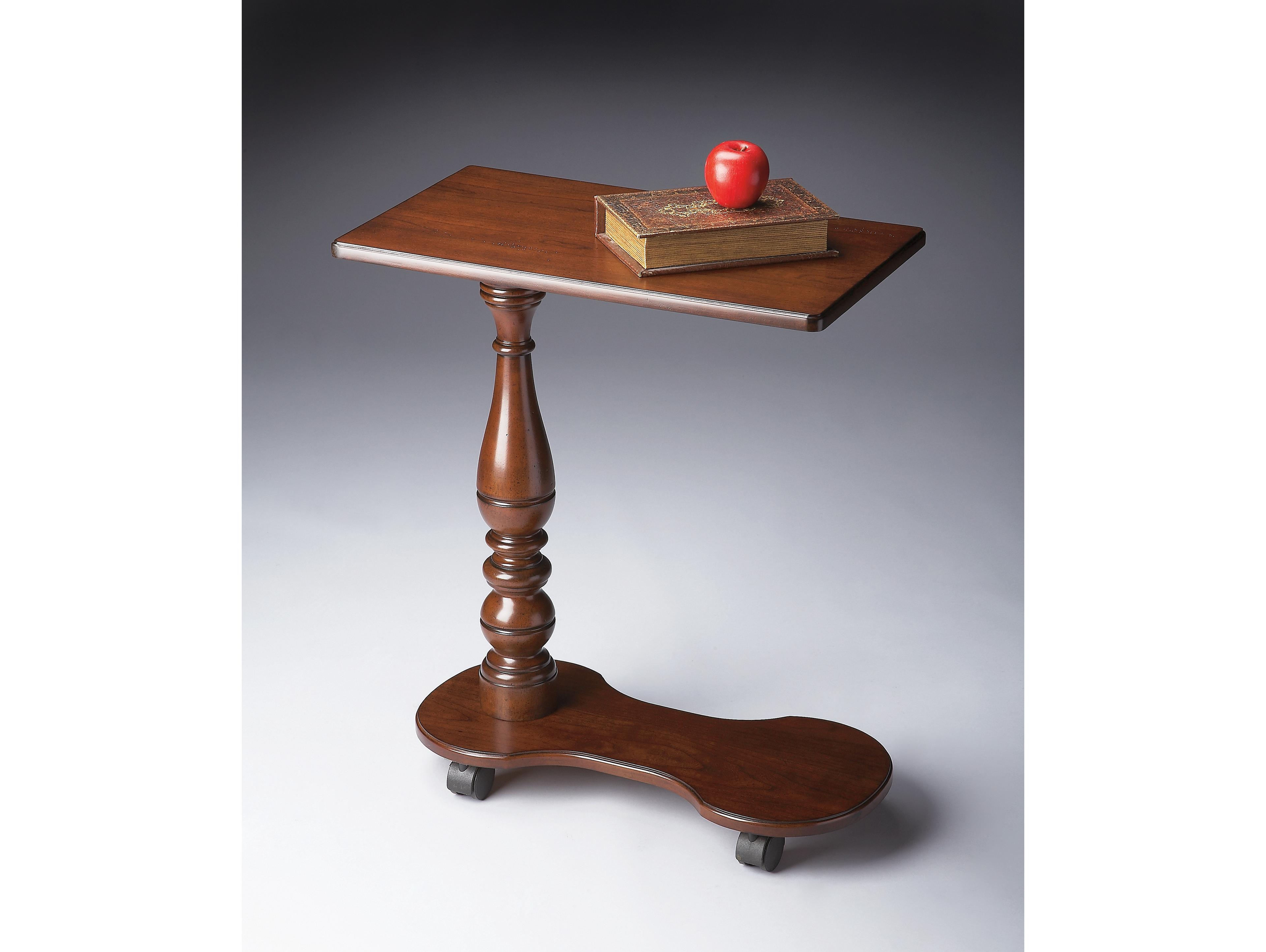 Butler Mabry Rectangular Wood Cherry End Table