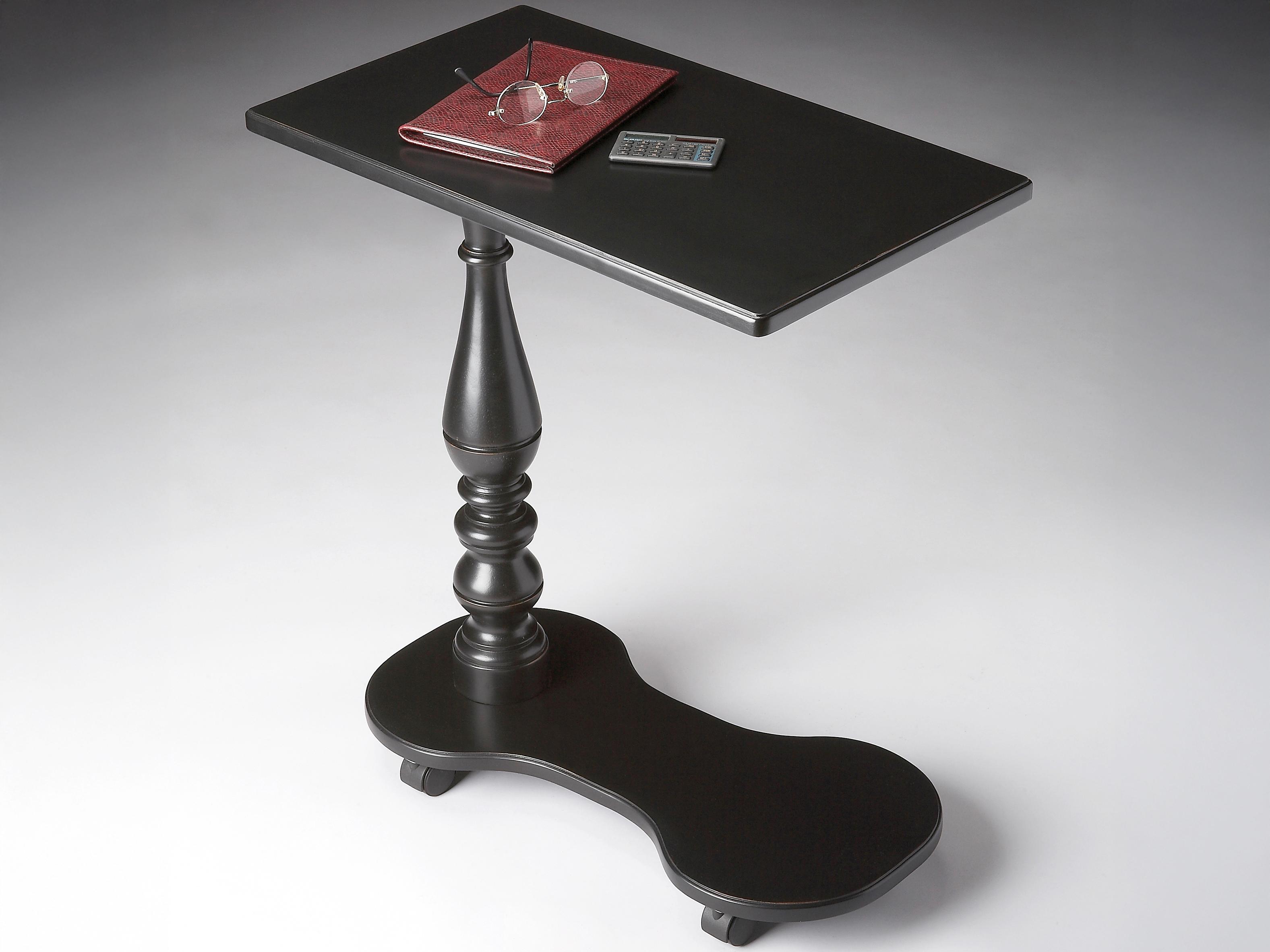 Butler Mabry Rectangular Wood Black End Table