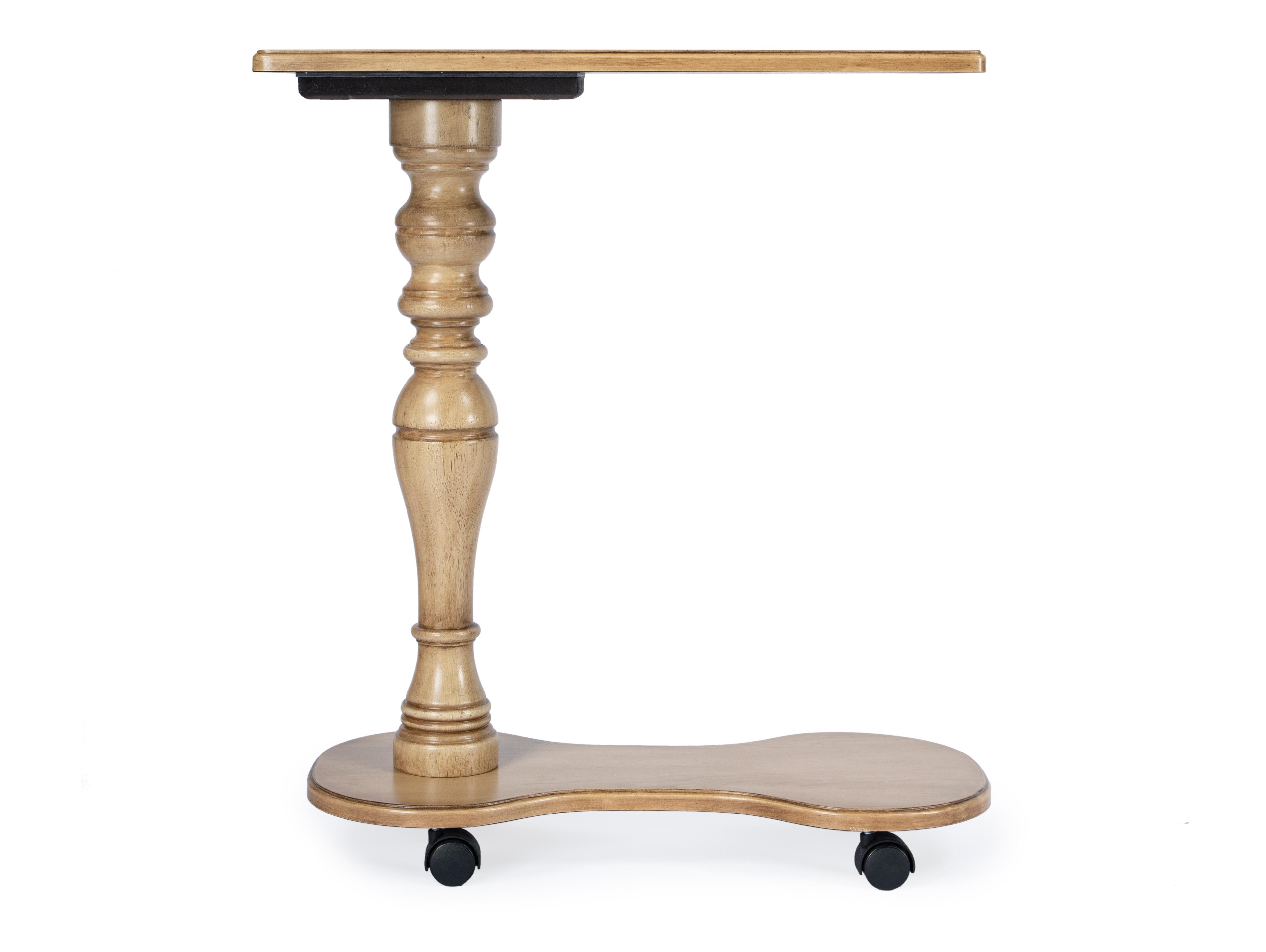 Butler Mabry Rectangular Wood Antique Beige End Table