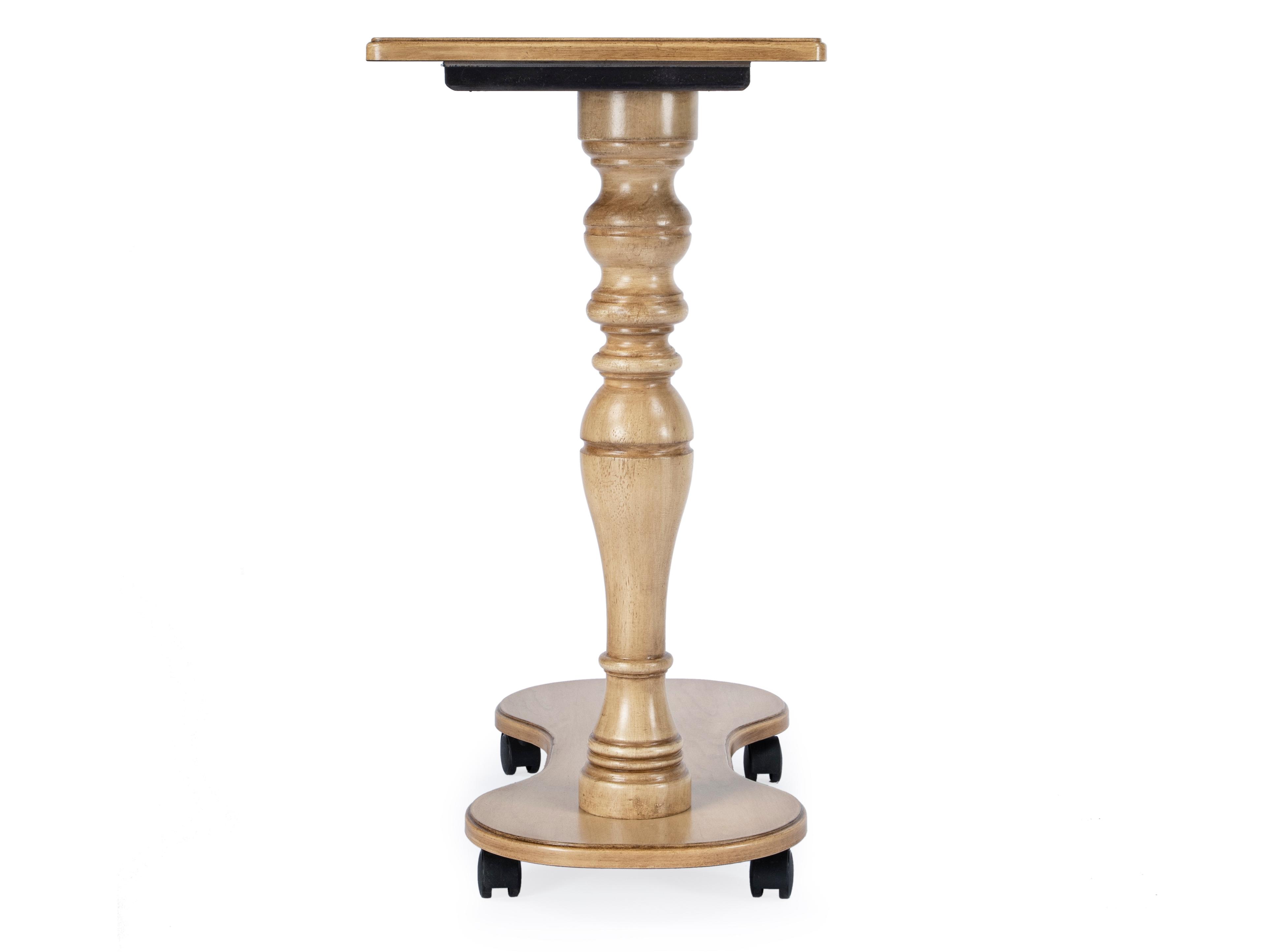 Butler Mabry Rectangular Wood Antique Beige End Table
