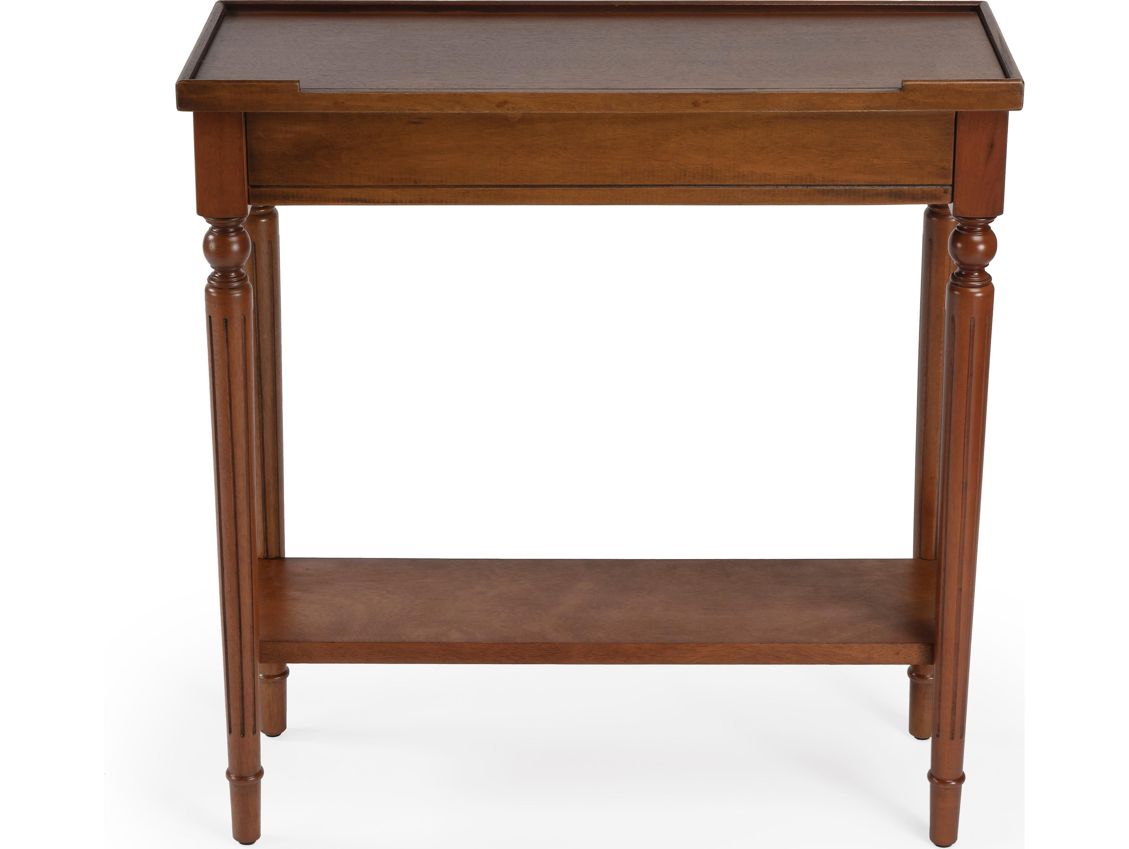 Butler Aubrey Rectangular Wood Olive Ash Console Table