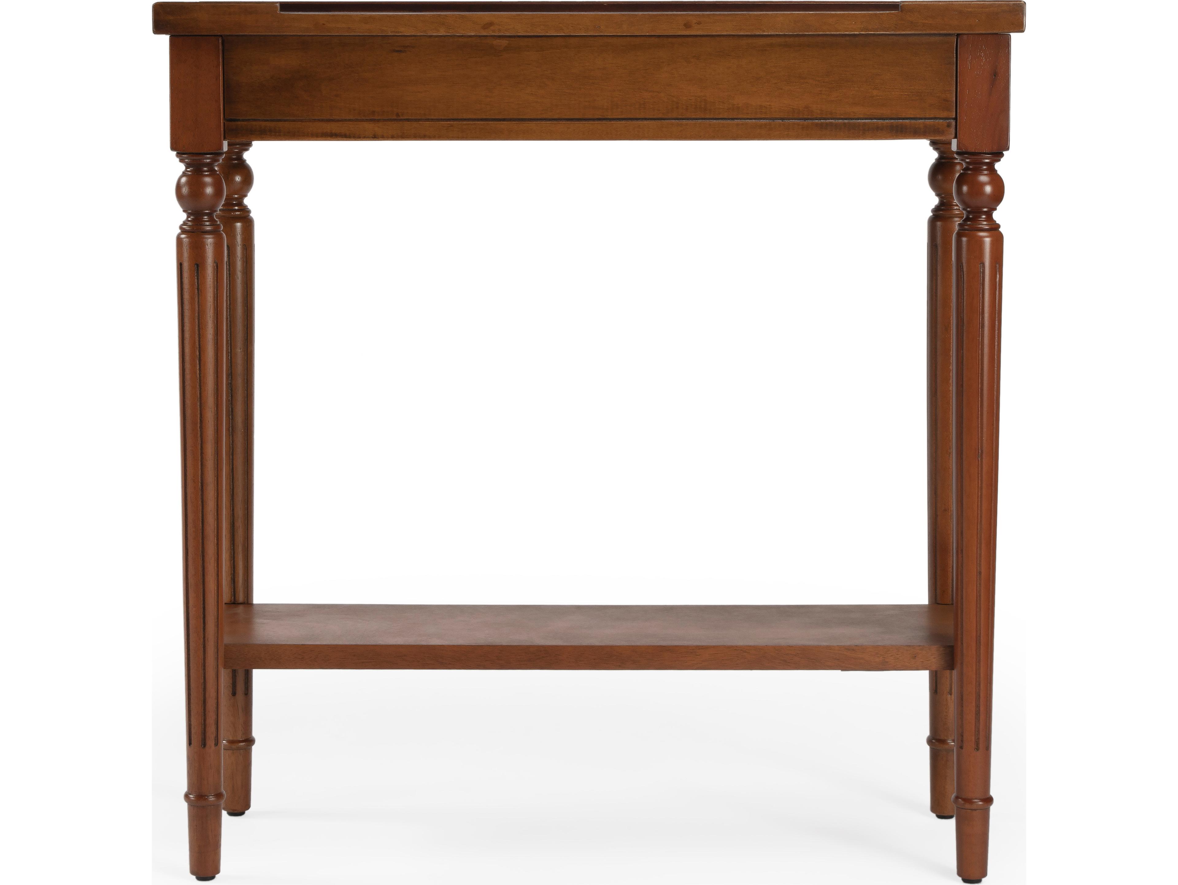 Butler Aubrey Rectangular Wood Olive Ash Console Table