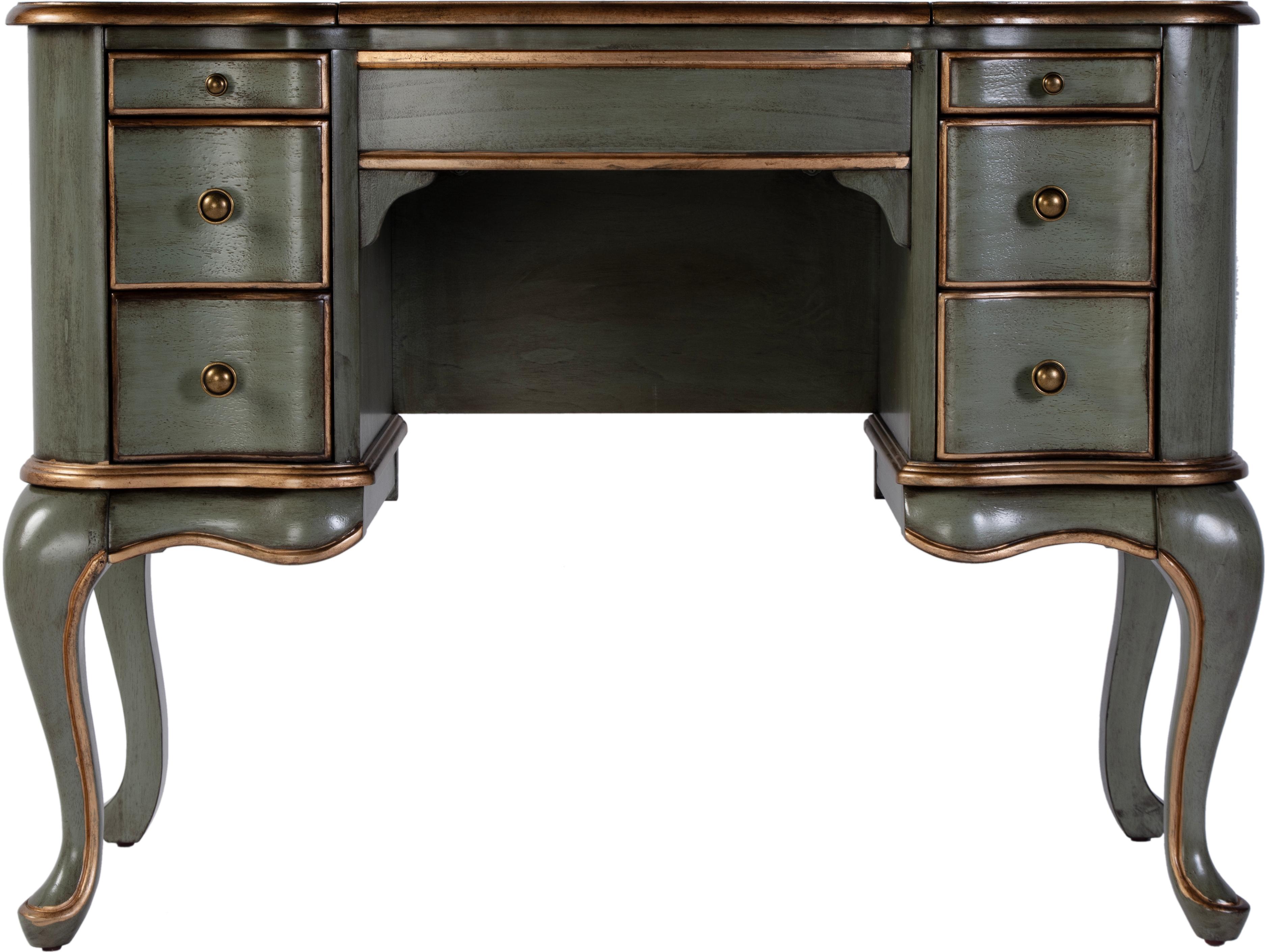 Butler Charlotte Royal Pastel Green Poplar Wood Valet Desk