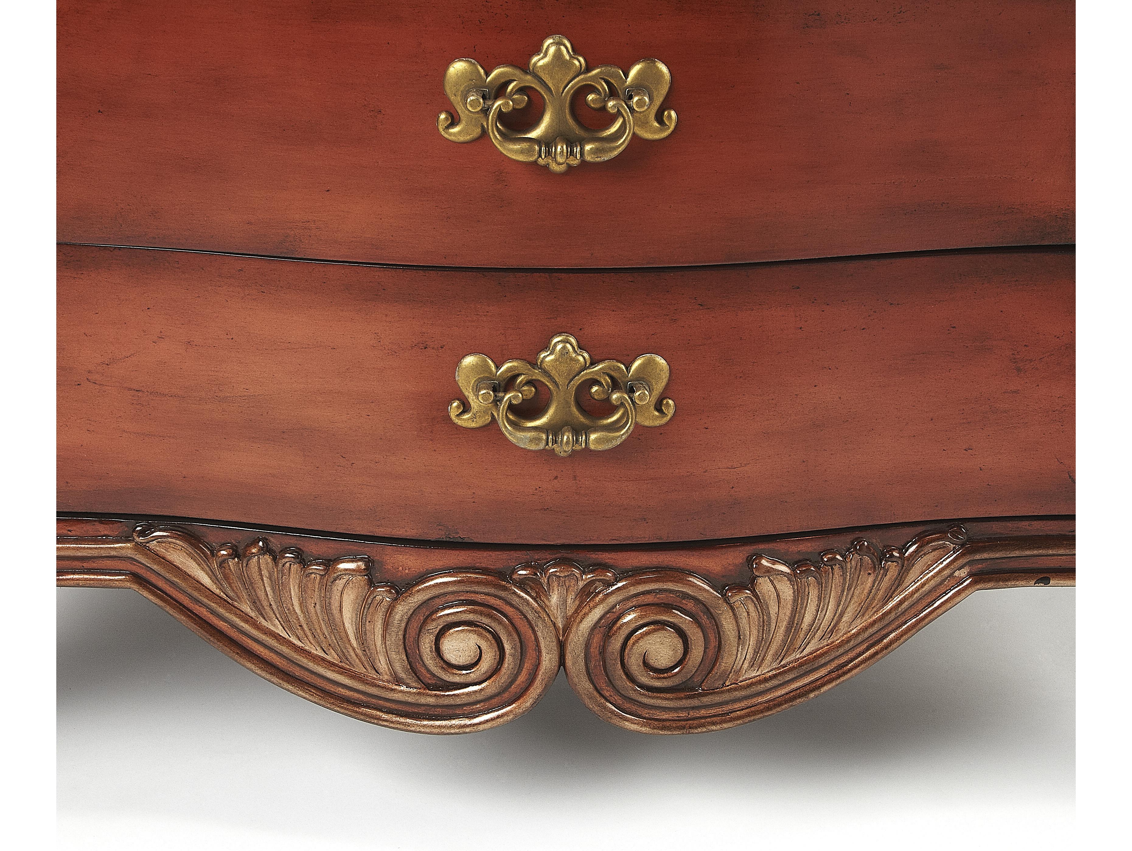 Butler Valenti Connoisseur's Brown Solid Wood Accent Chest