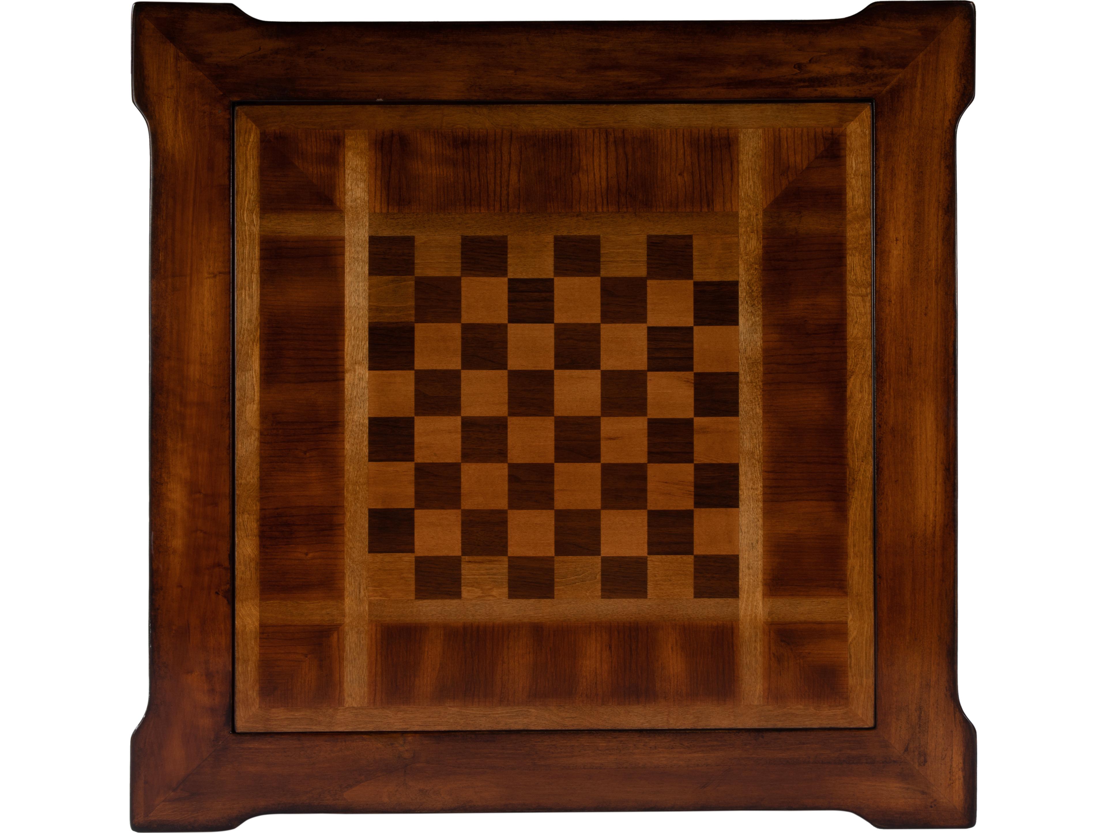 Butler Vincent Brown Poplar Wood Antique Cherry Game Table