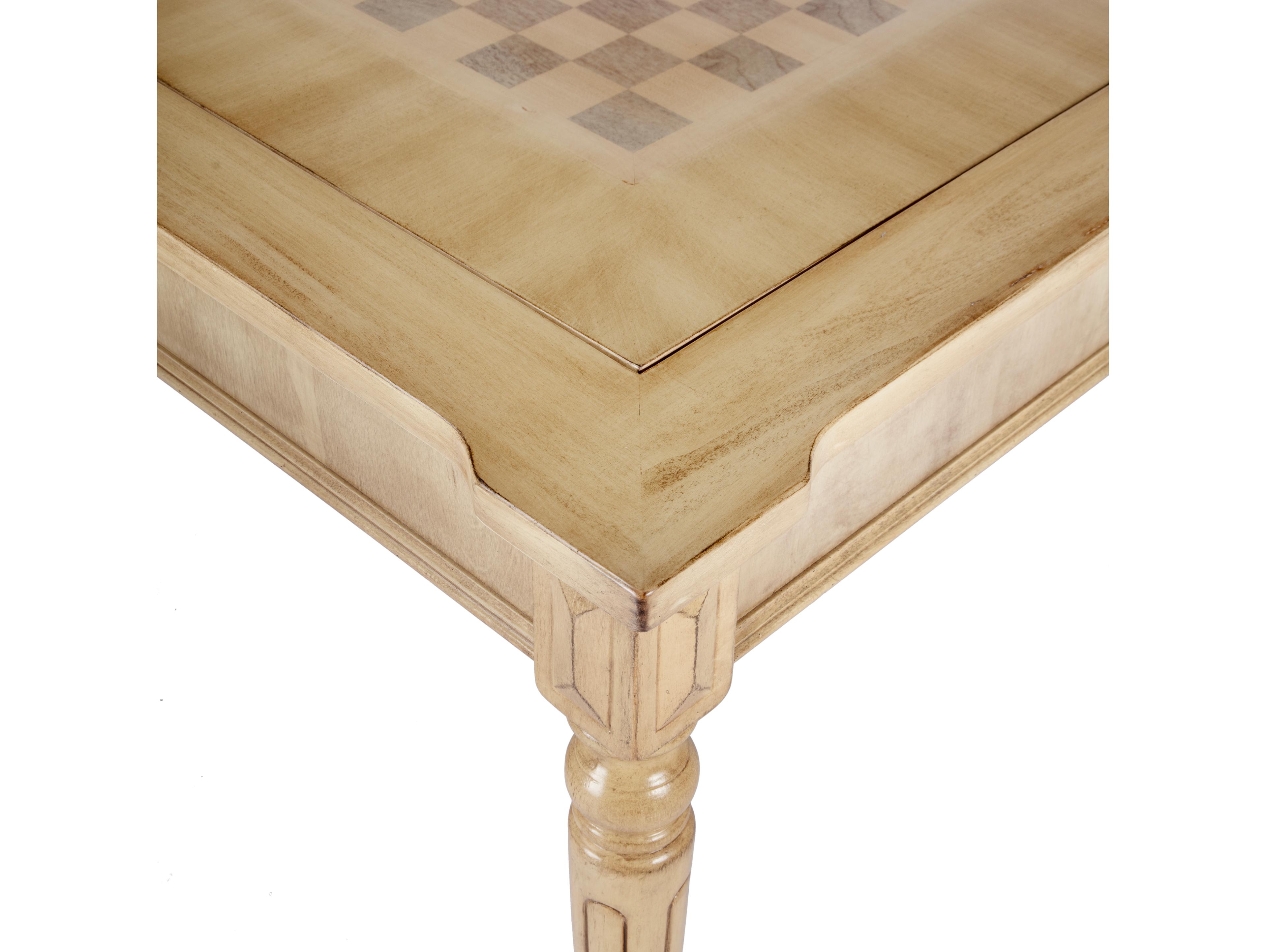 Butler Vincent Poplar Wood Antique Beige Game Table