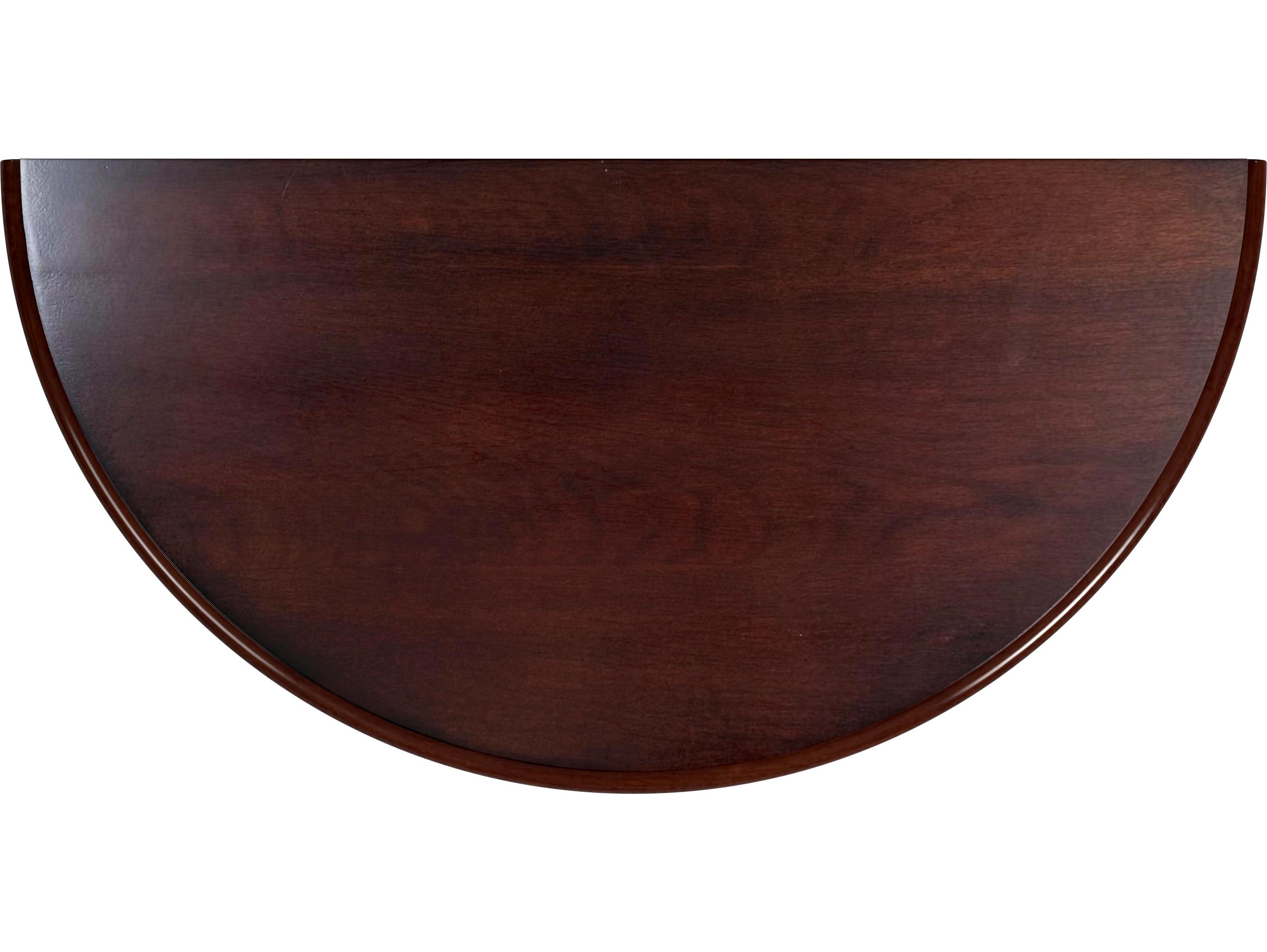 Butler Bellini Demilune Wood Cherry Console Table